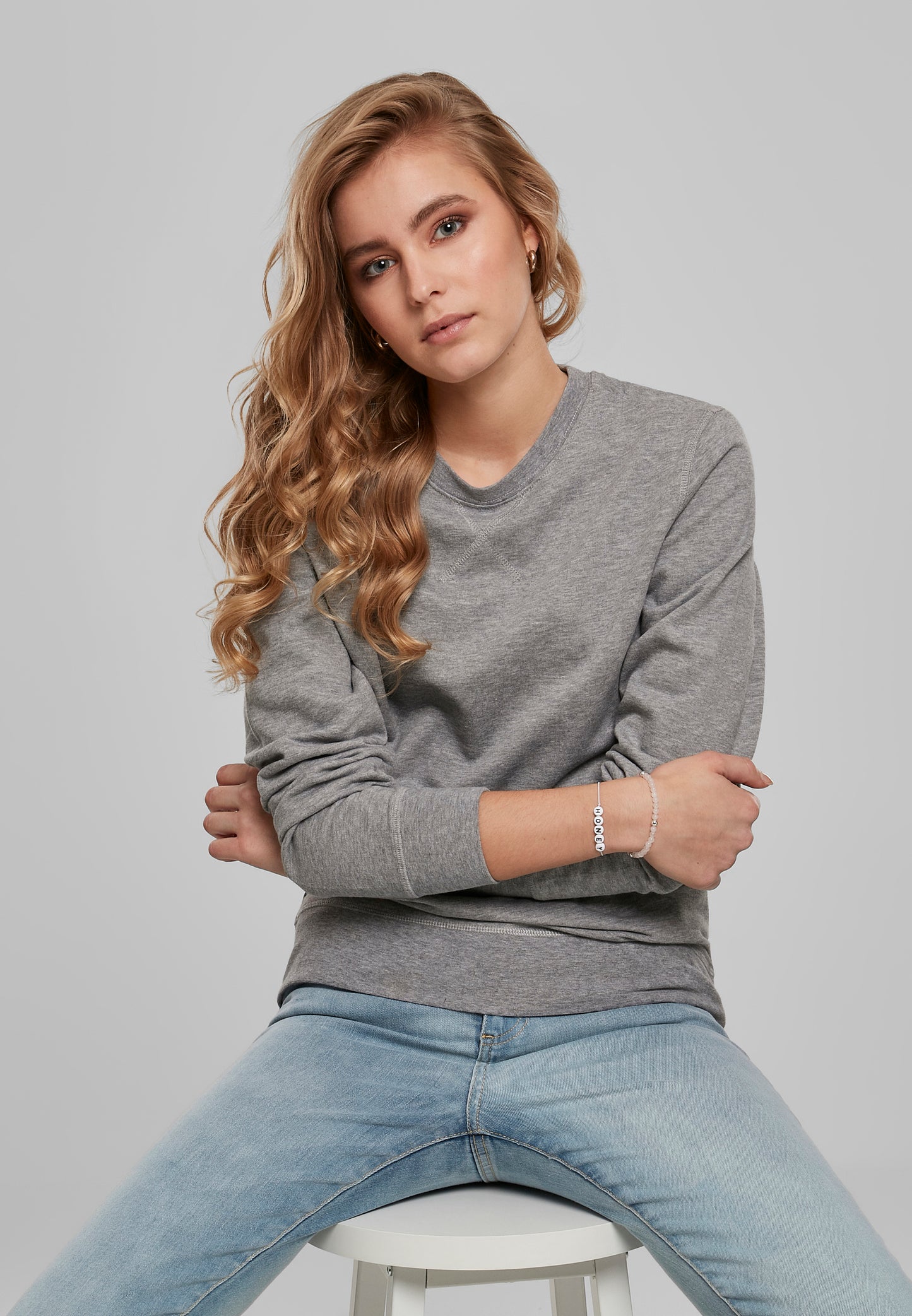 Ladies Light Crewneck