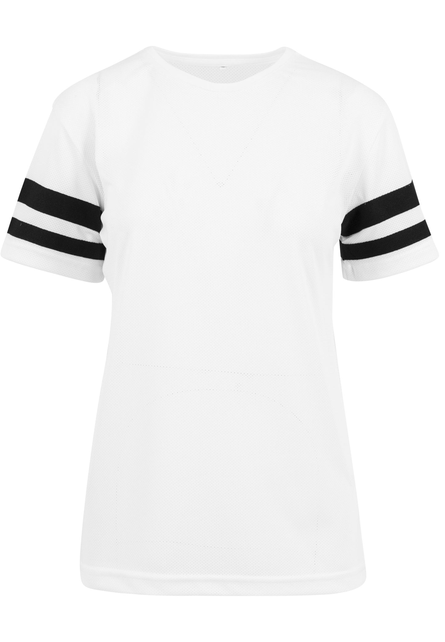Ladies Mesh Stripe Tee