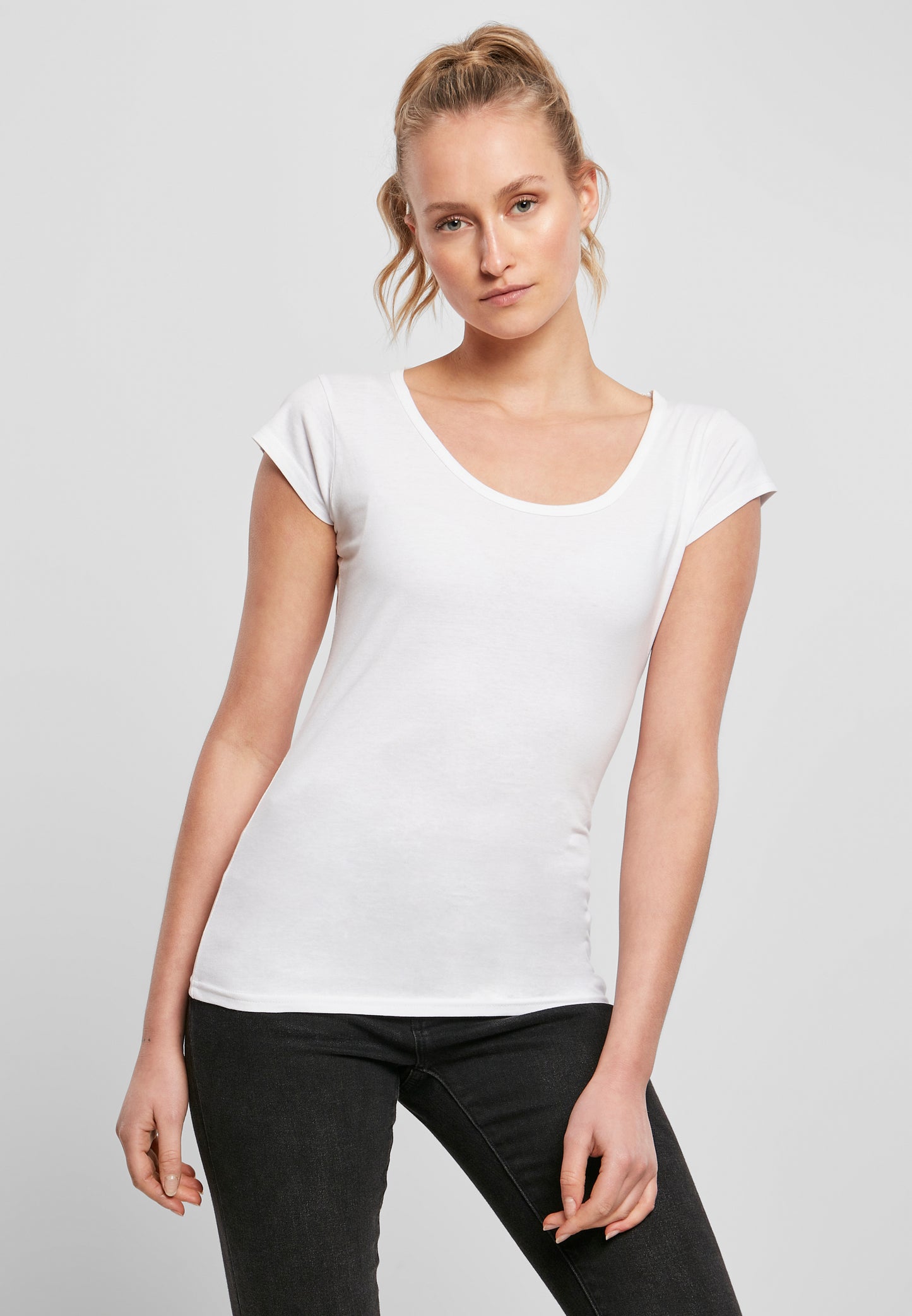 Ladies Back Cut Tee
