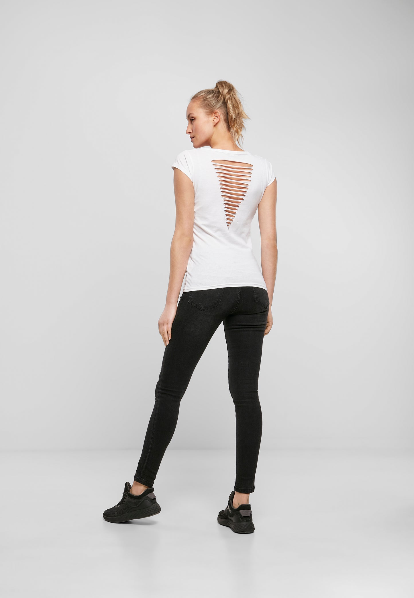 Ladies Back Cut Tee