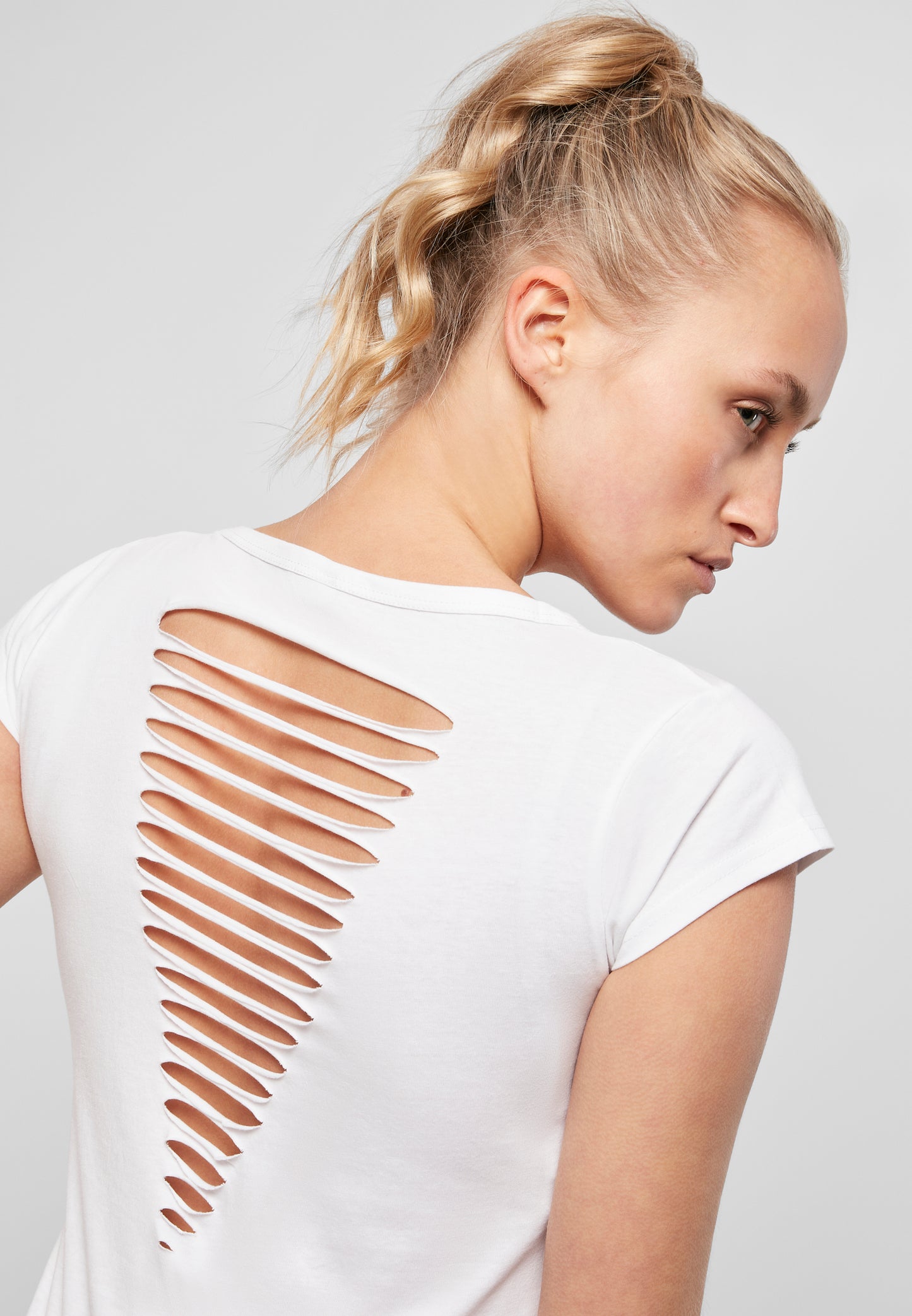 Ladies Back Cut Tee