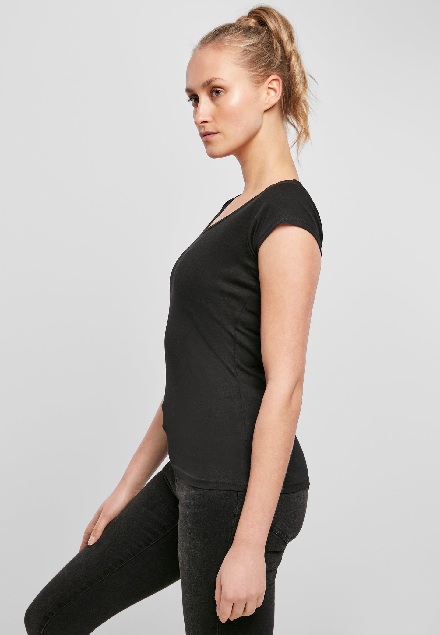Ladies Back Cut Tee