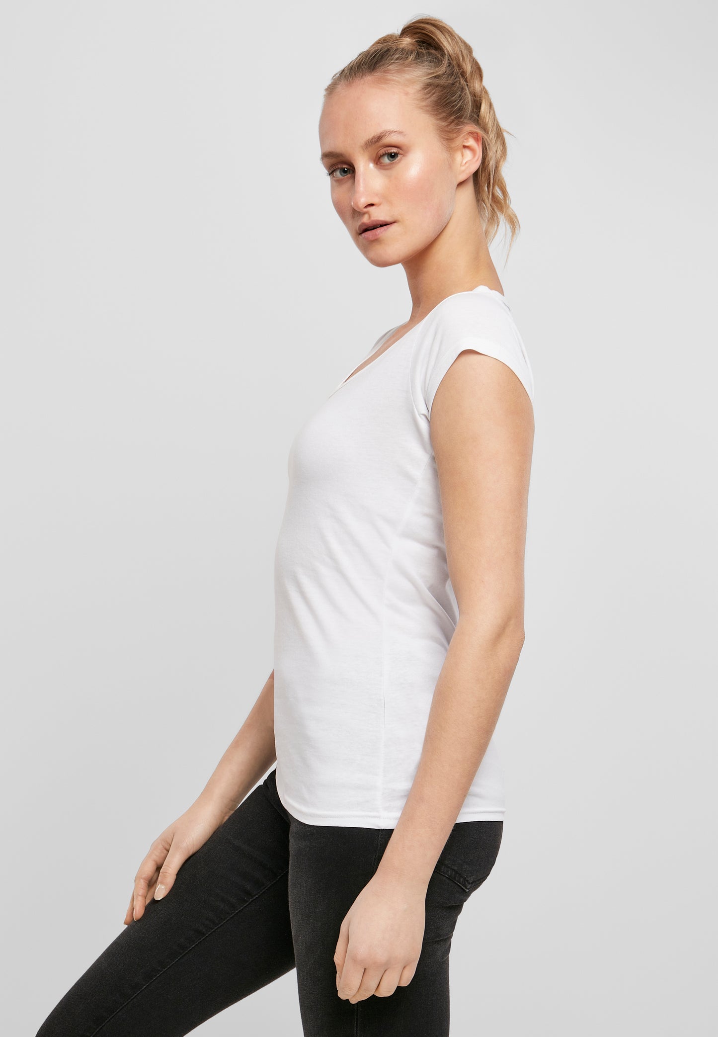 Ladies Back Cut Tee