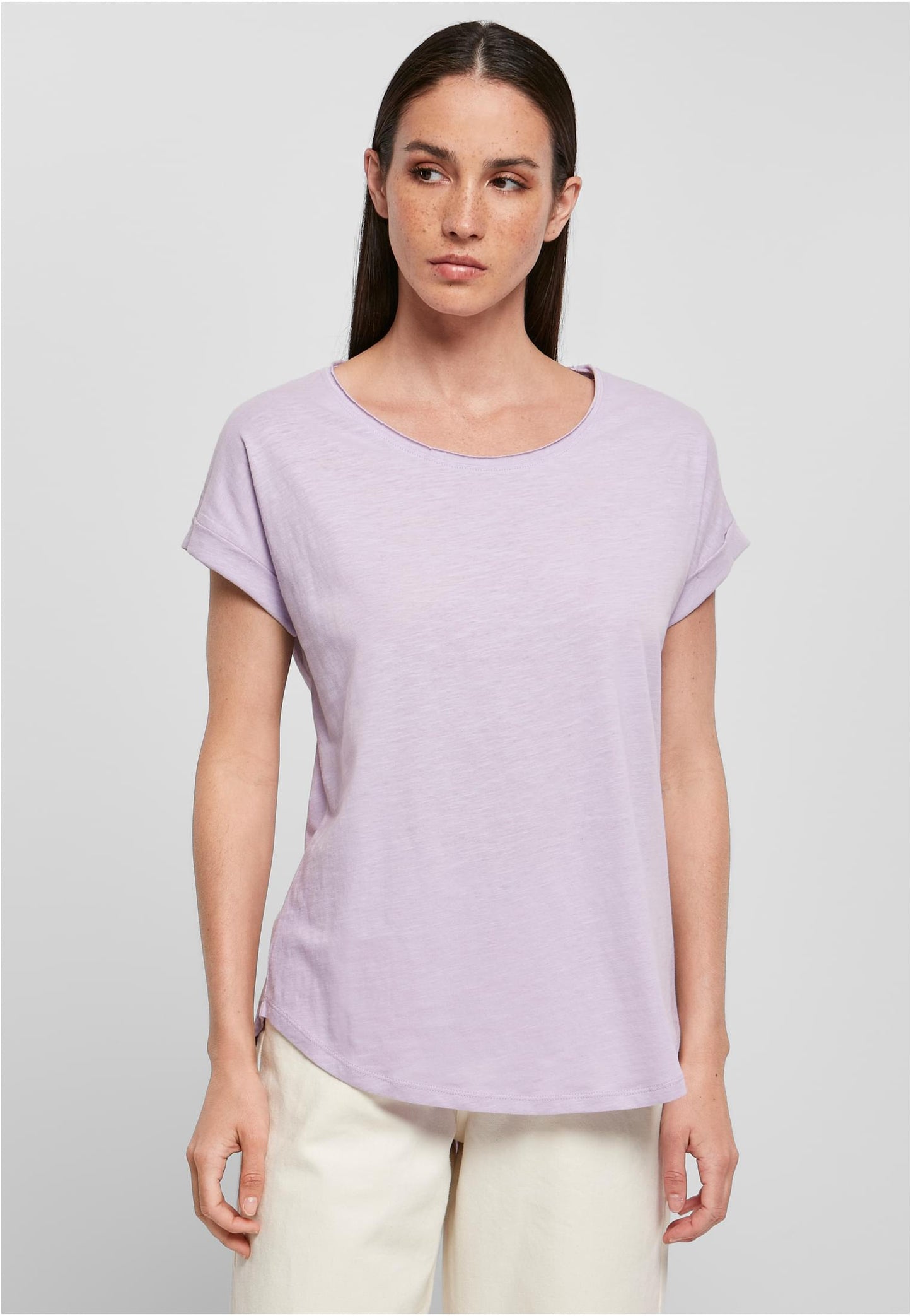Ladies Long Slub Tee