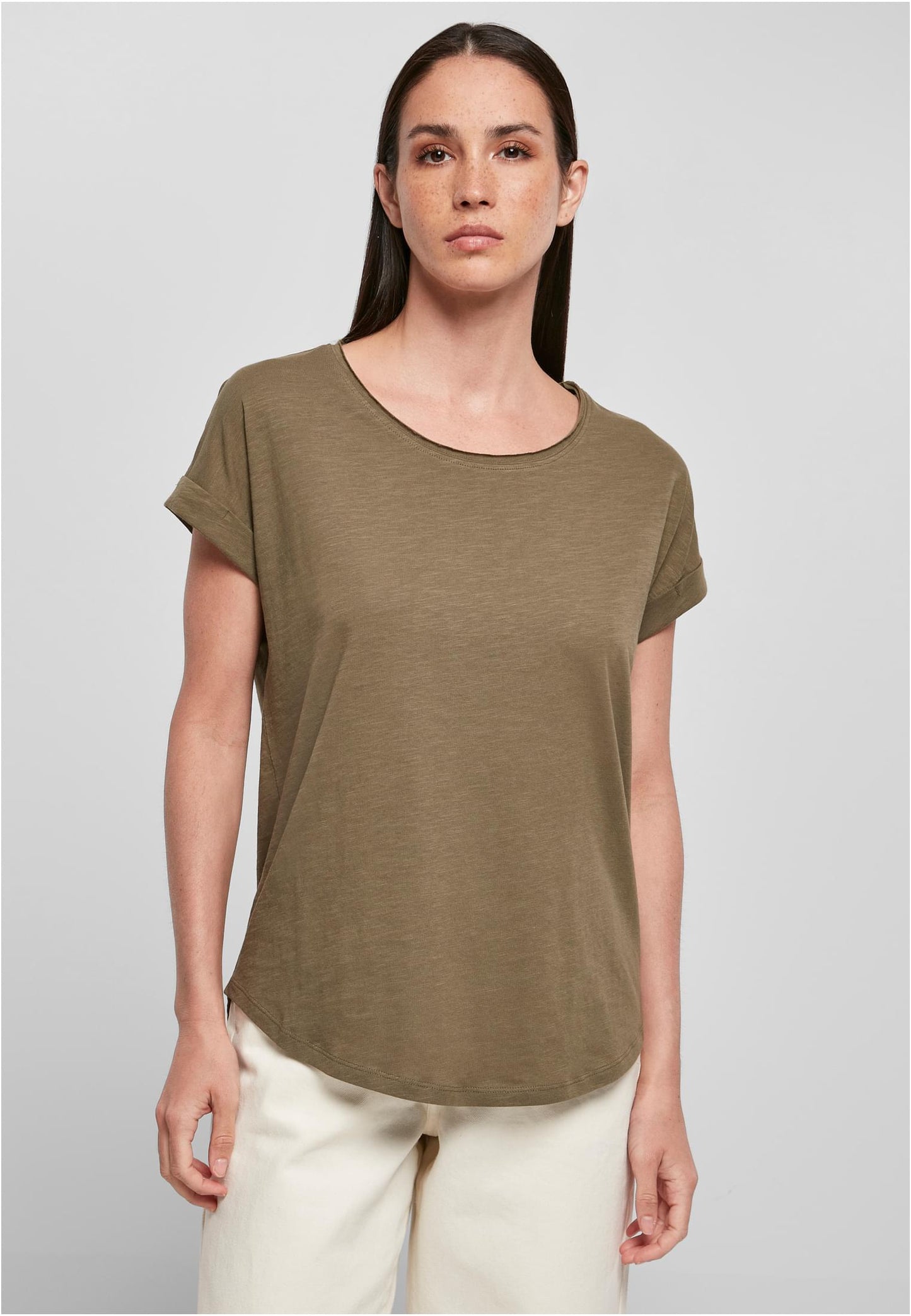 Ladies Long Slub Tee