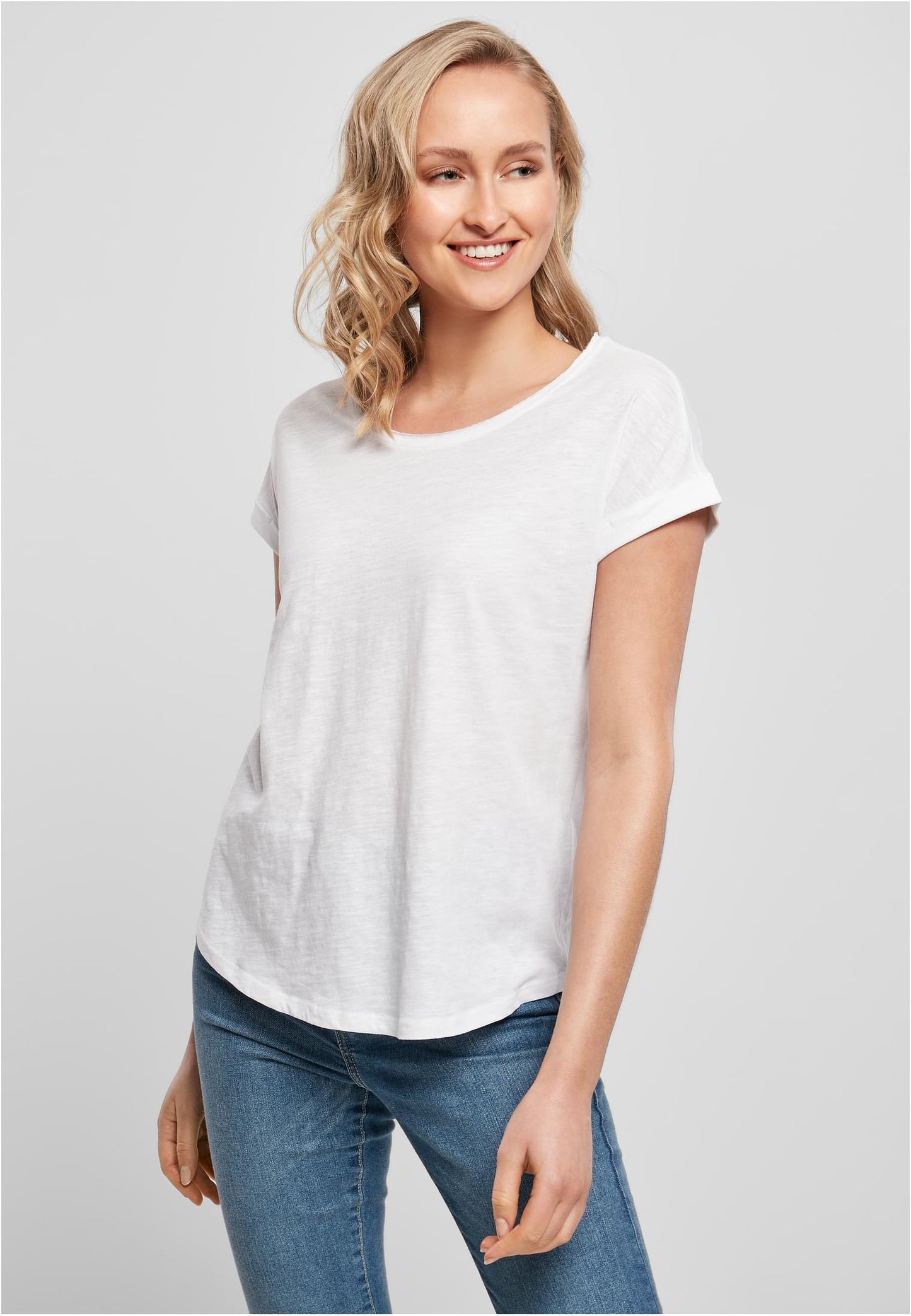 Ladies Long Slub Tee