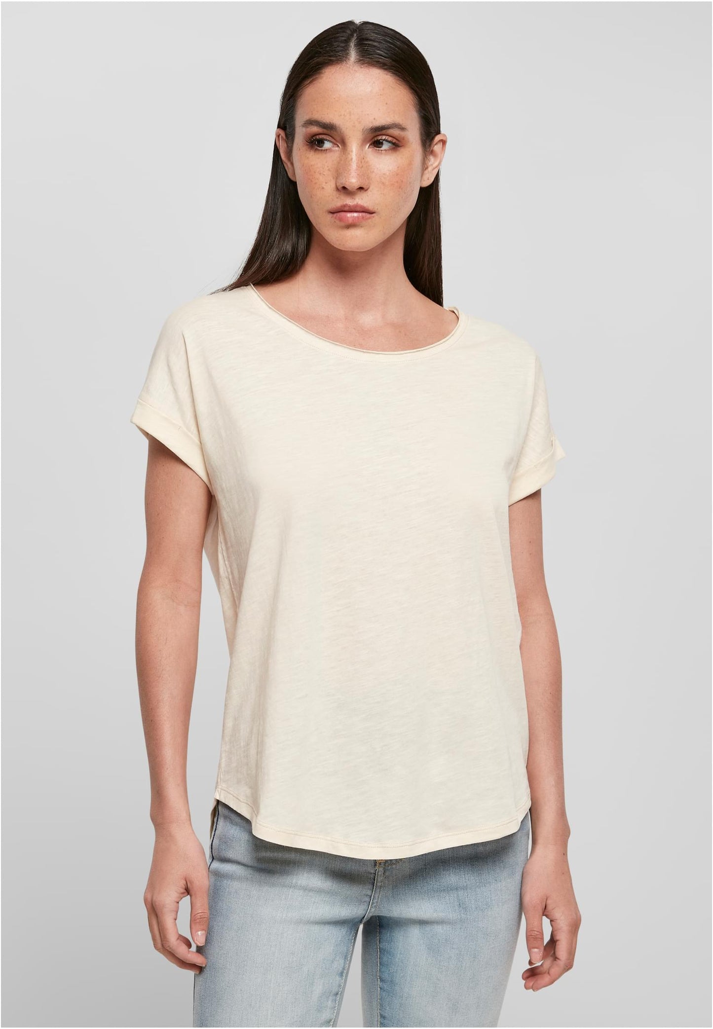 Ladies Long Slub Tee