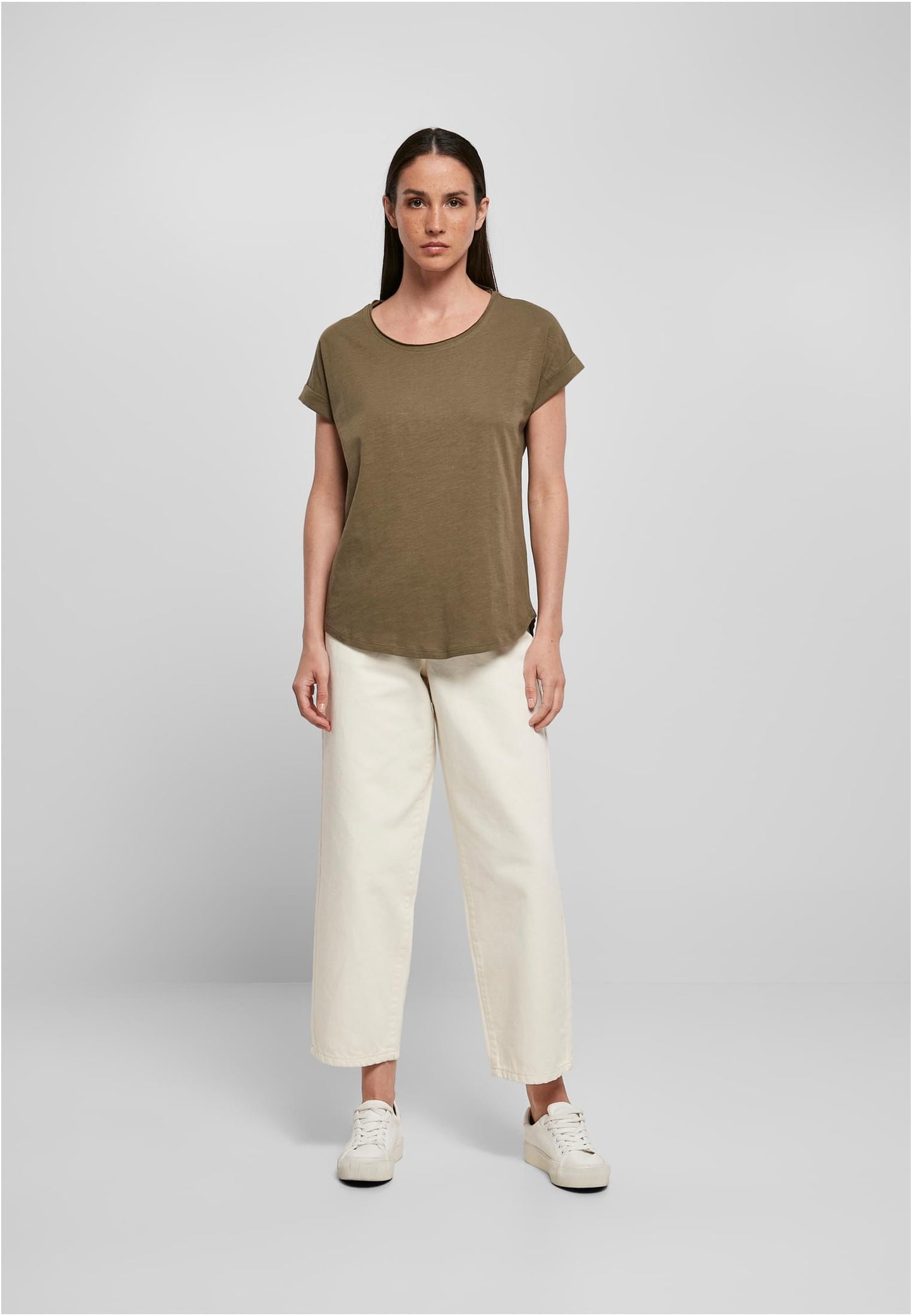 Ladies Long Slub Tee