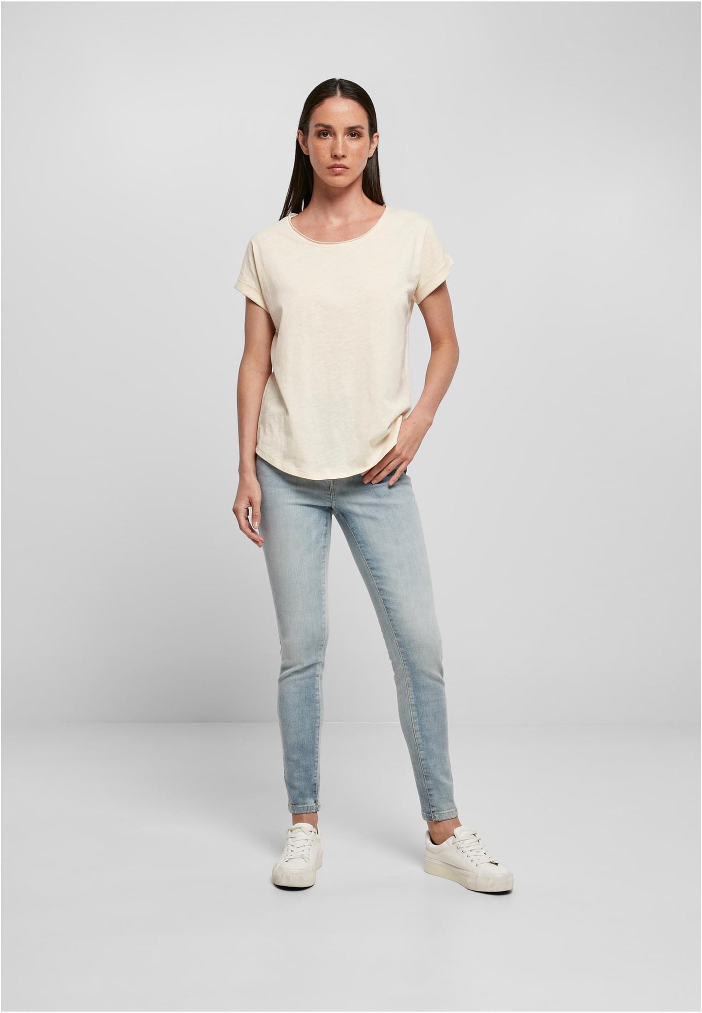 Ladies Long Slub Tee