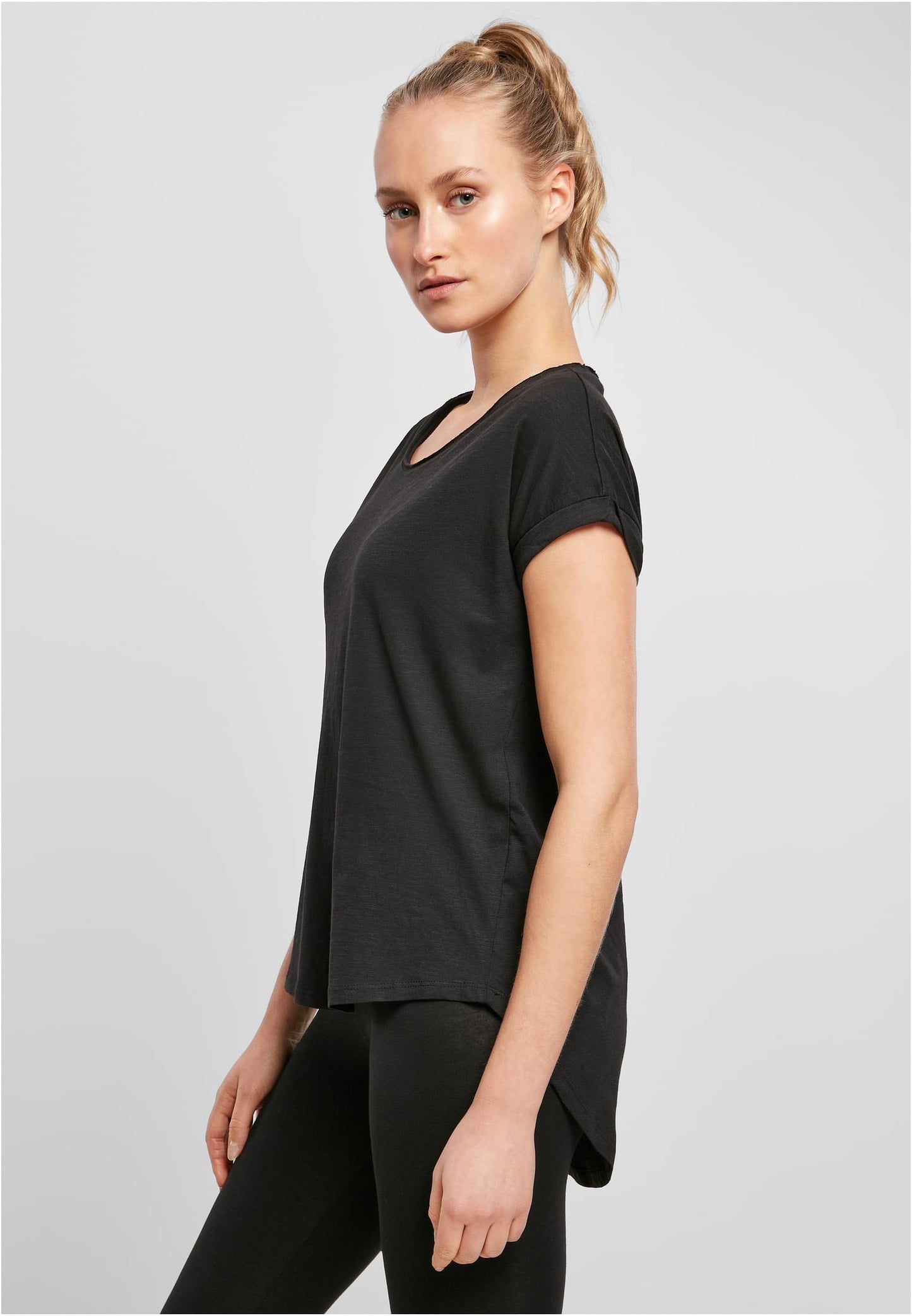 Ladies Long Slub Tee