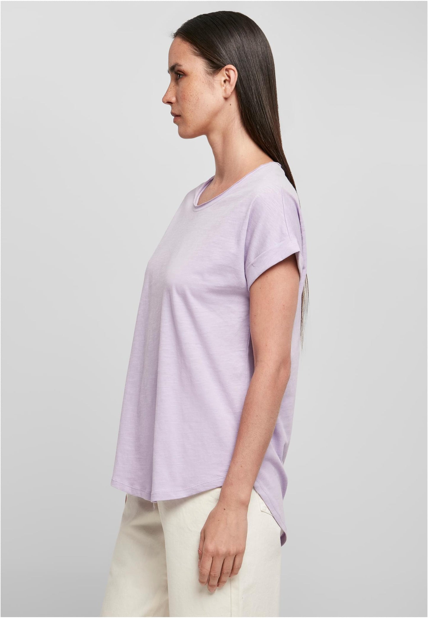 Ladies Long Slub Tee
