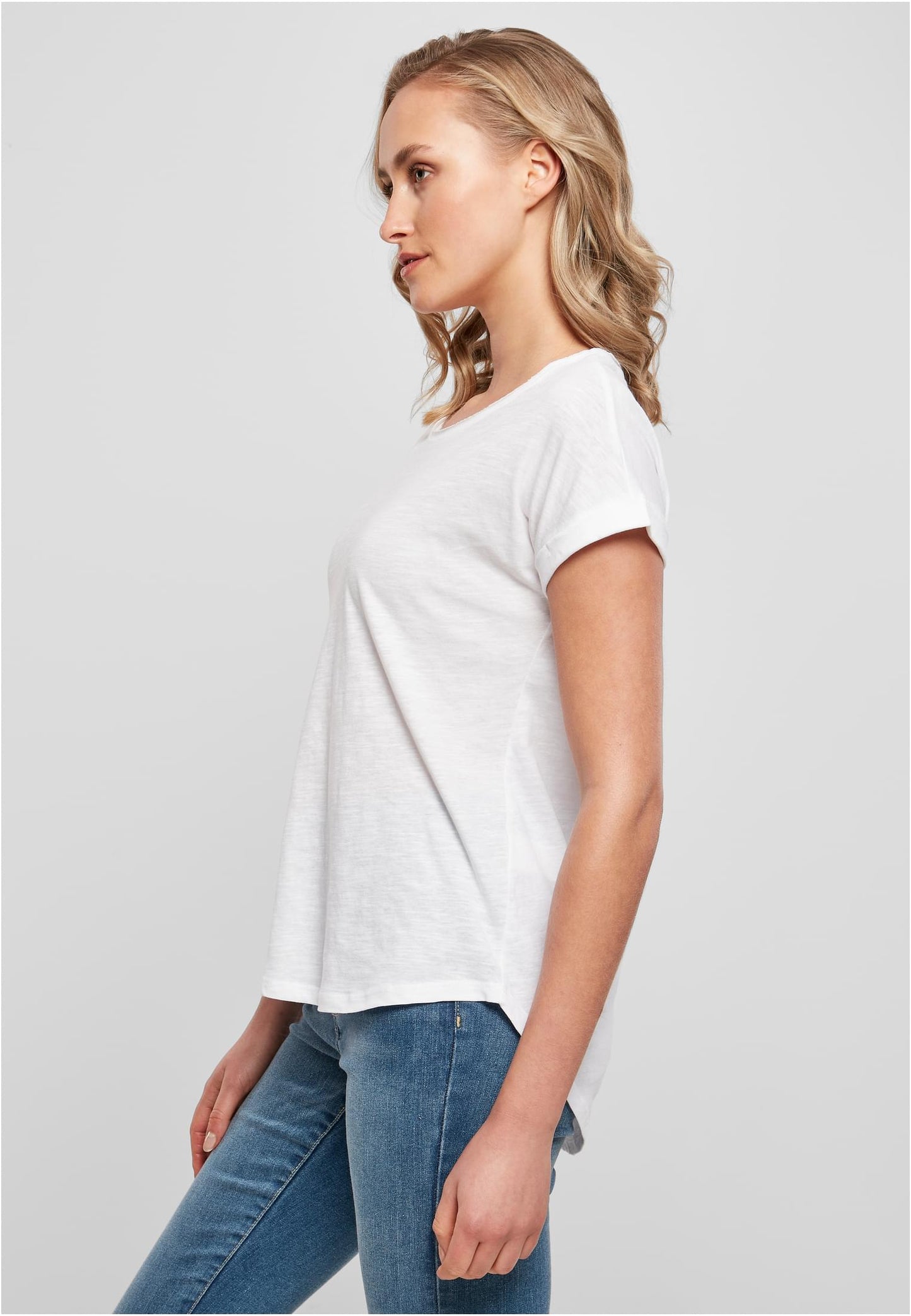 Ladies Long Slub Tee