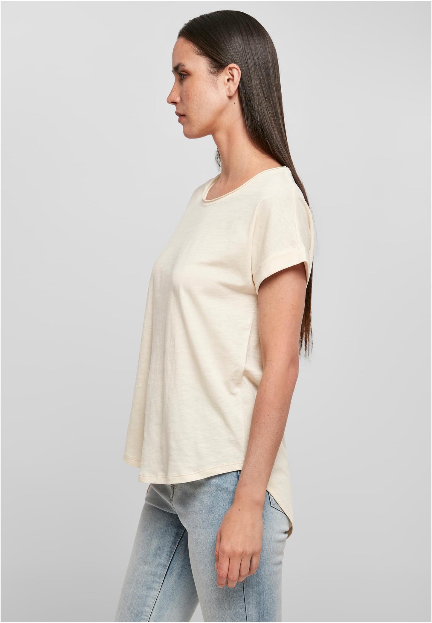 Ladies Long Slub Tee