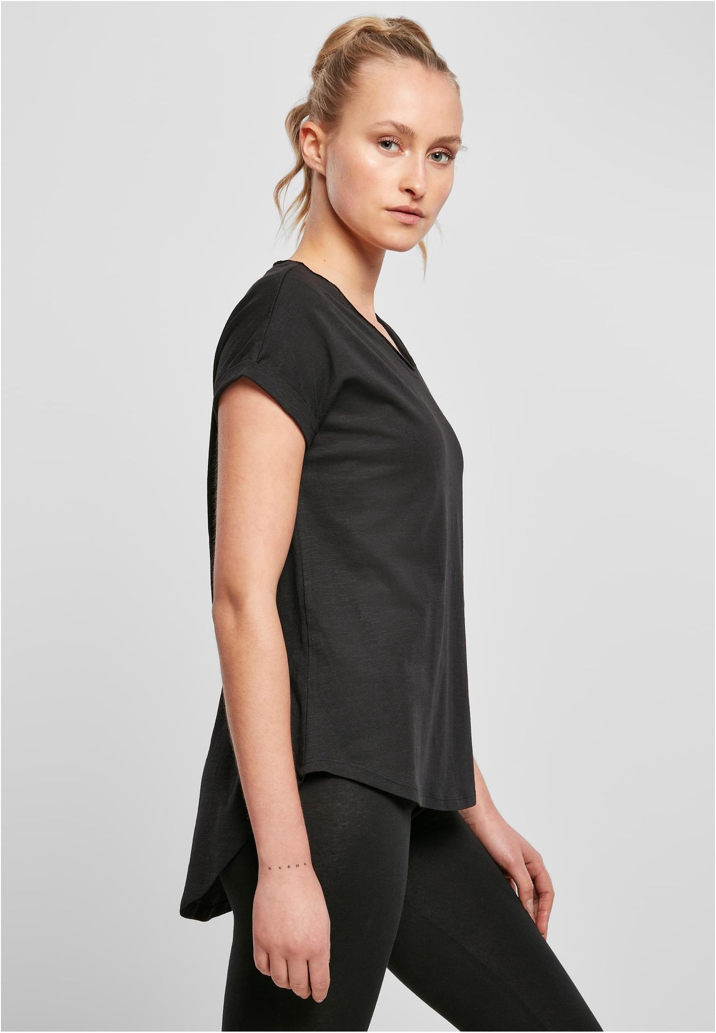 Ladies Long Slub Tee