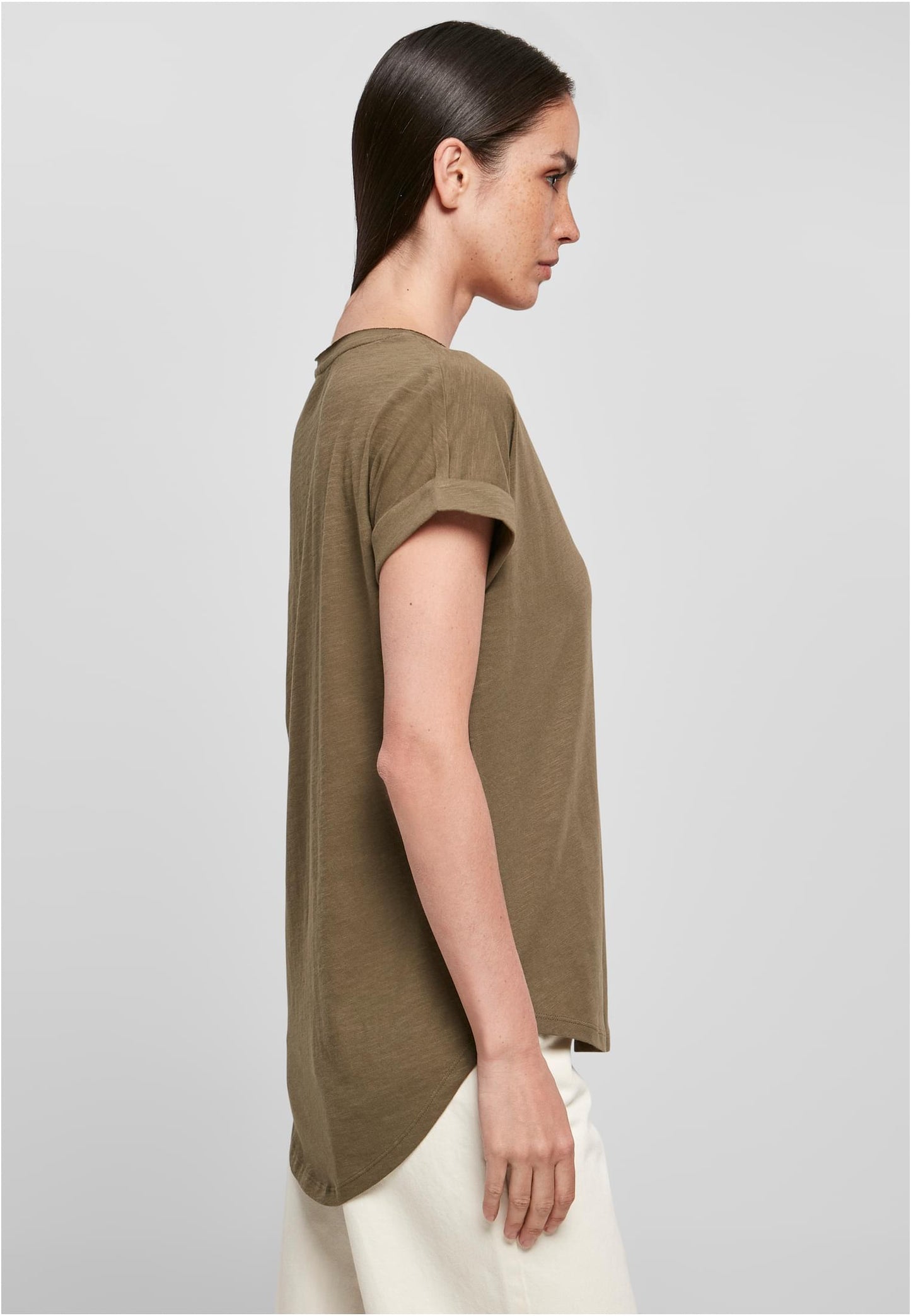 Ladies Long Slub Tee