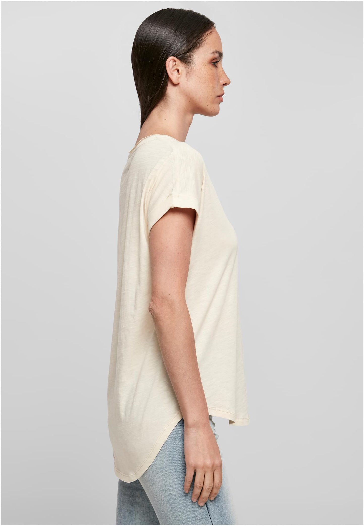 Ladies Long Slub Tee