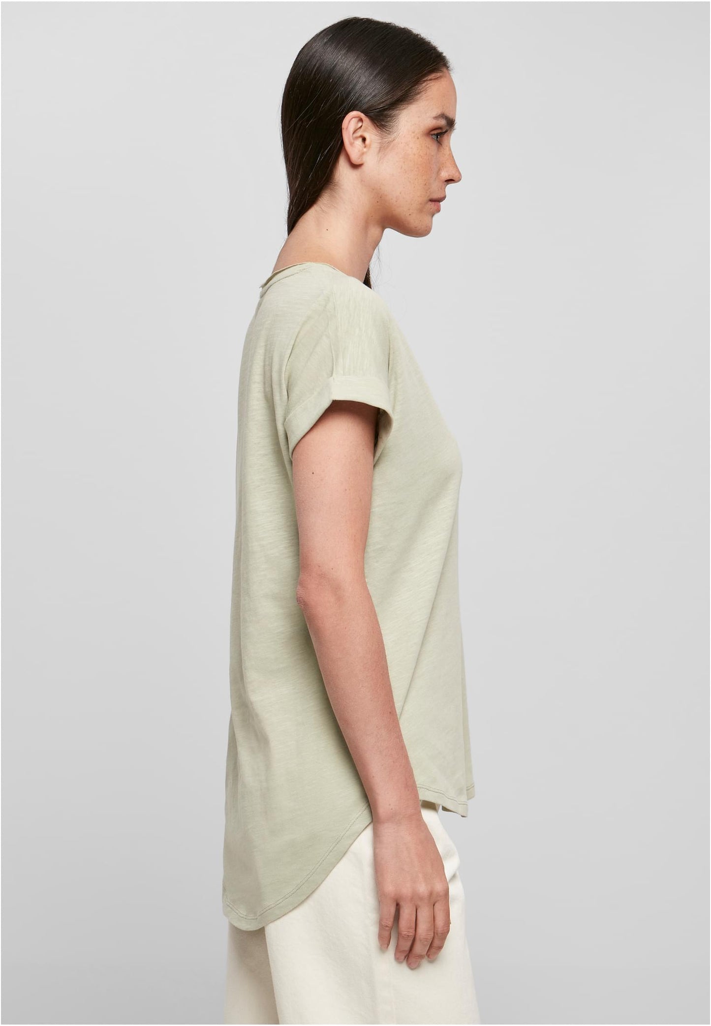 Ladies Long Slub Tee