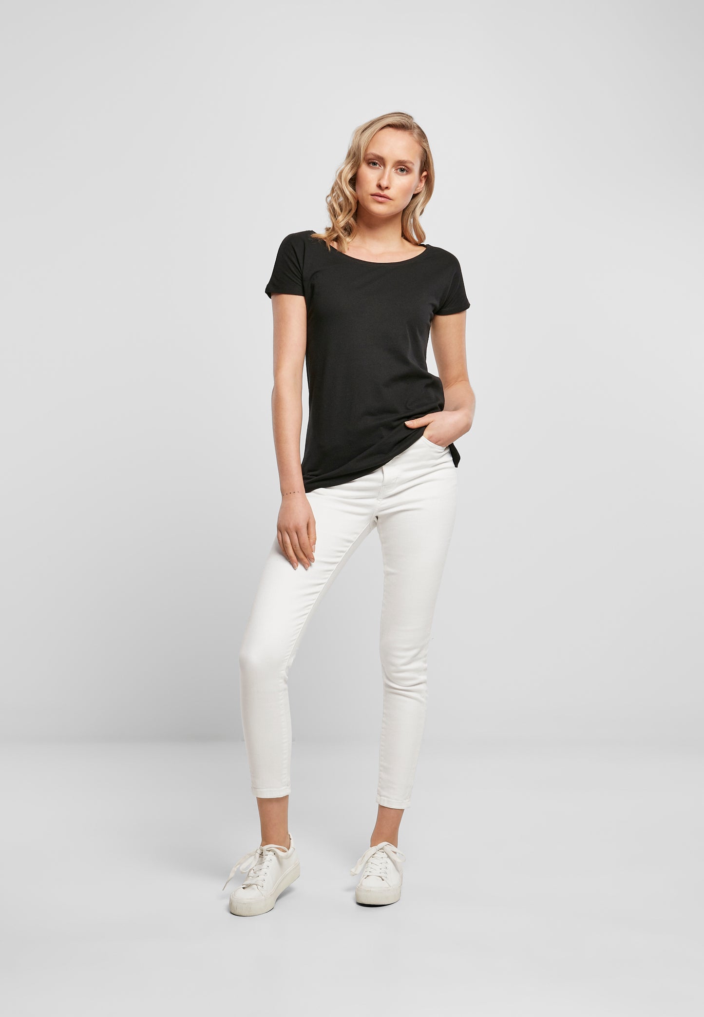 Ladies Wideneck Tee