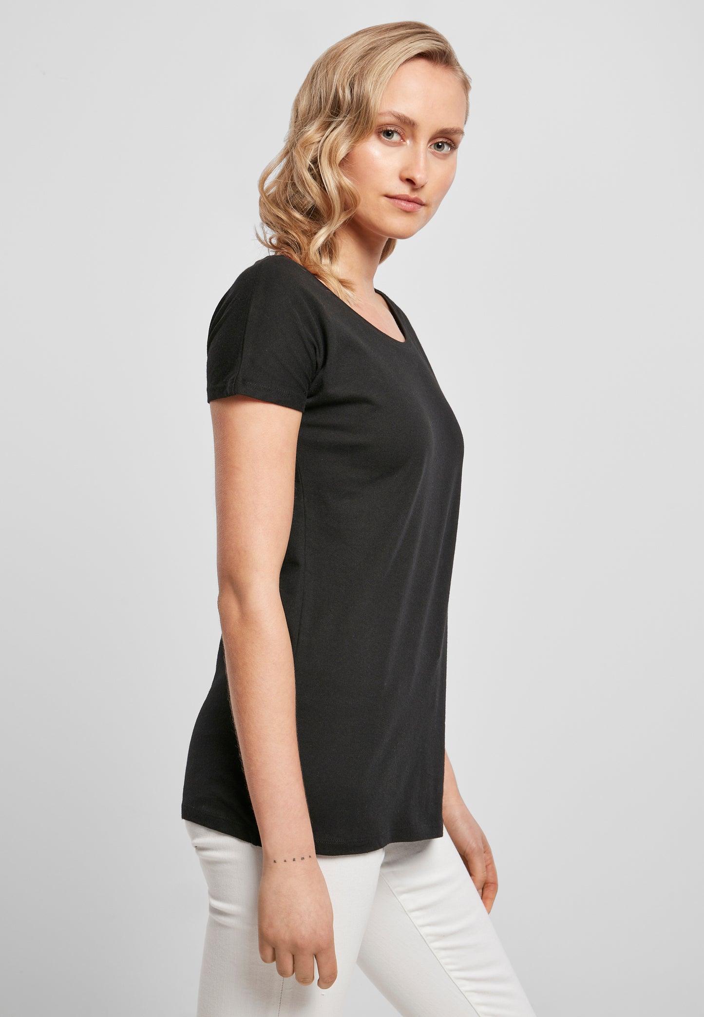 Ladies Wideneck Tee