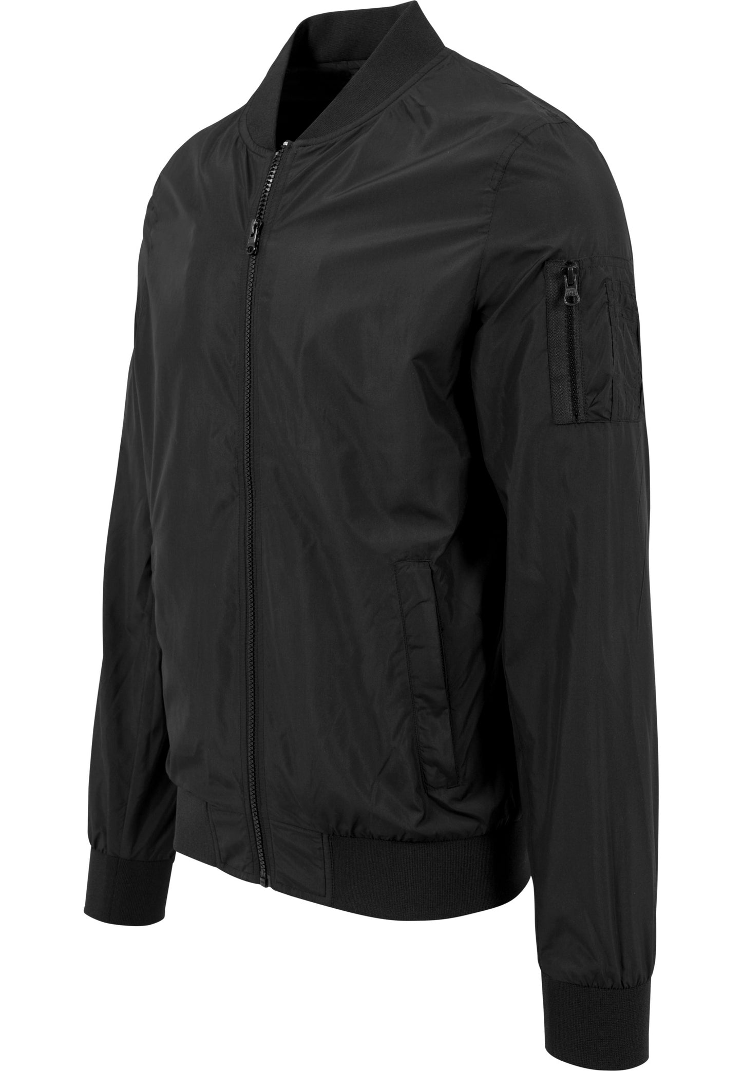 Nylon Bomber Jacket