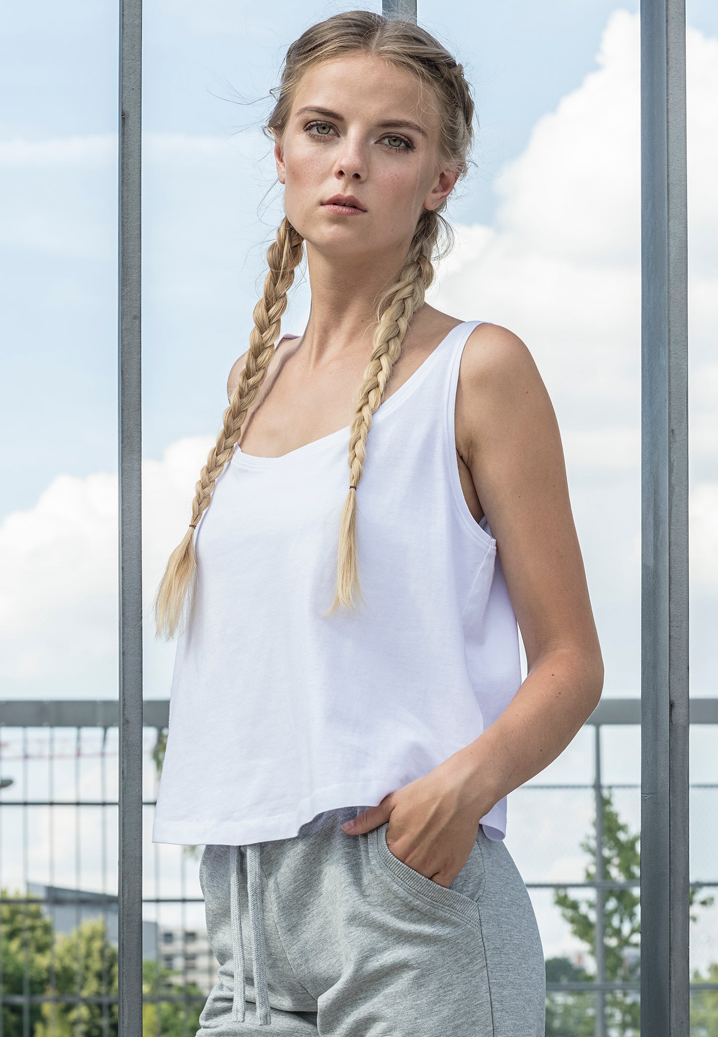 Ladies Oversized Tanktop