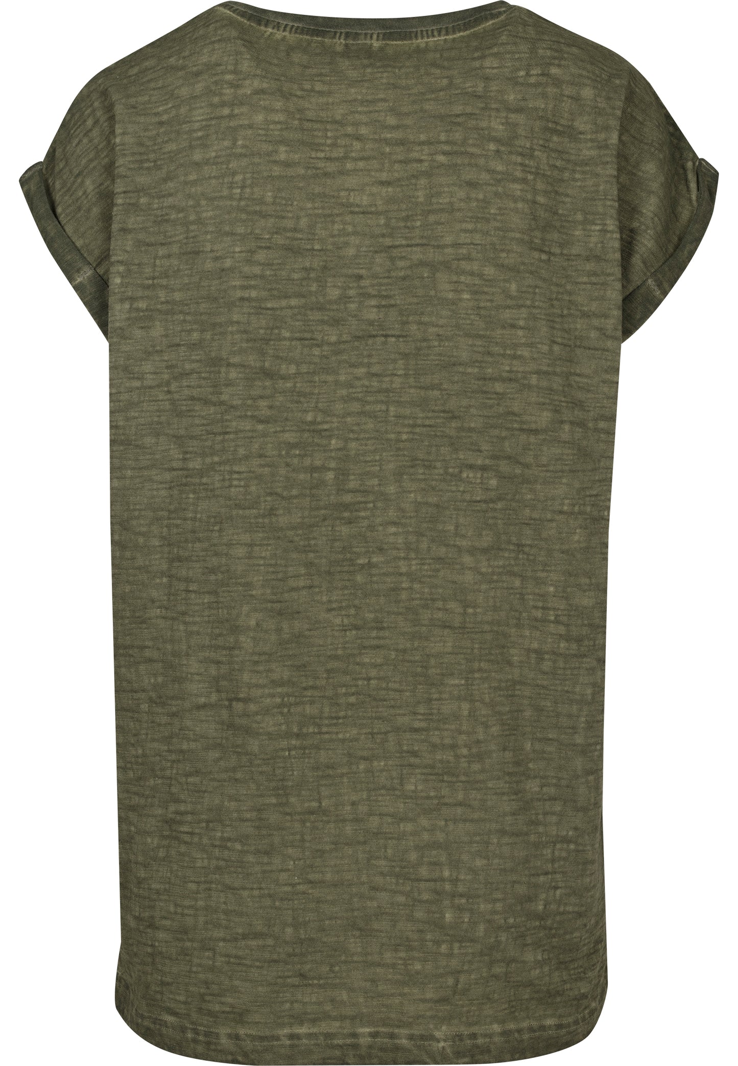 Ladies Spray Dye
Extended Shoulder Tee