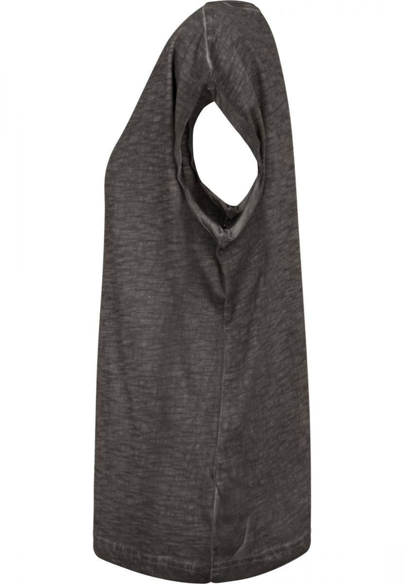 Ladies Spray Dye
Extended Shoulder Tee