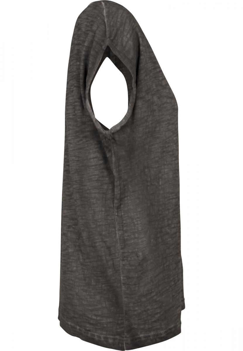 Ladies Spray Dye
Extended Shoulder Tee