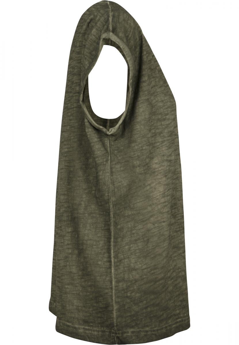 Ladies Spray Dye
Extended Shoulder Tee