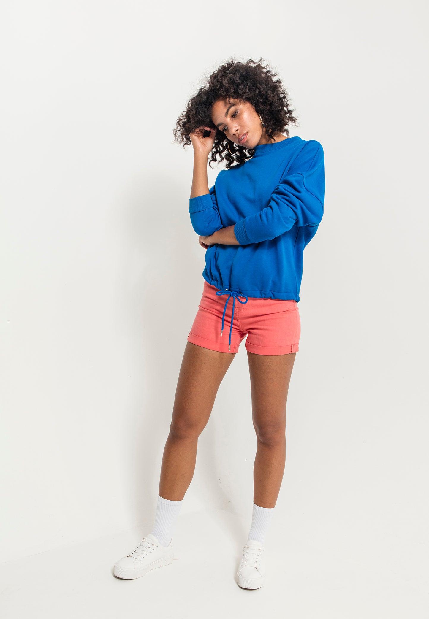 Ladies Oversize Crewneck