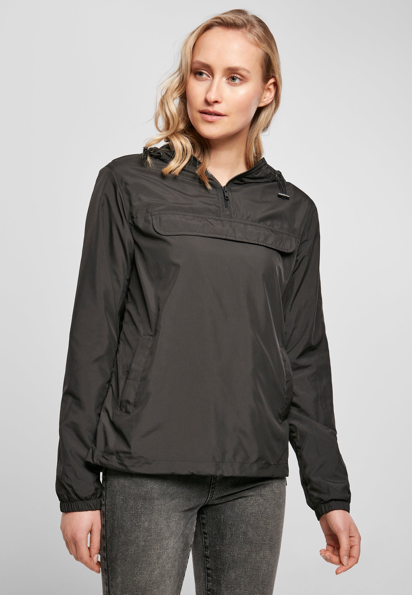 Ladies Basic Pull Over Jacket