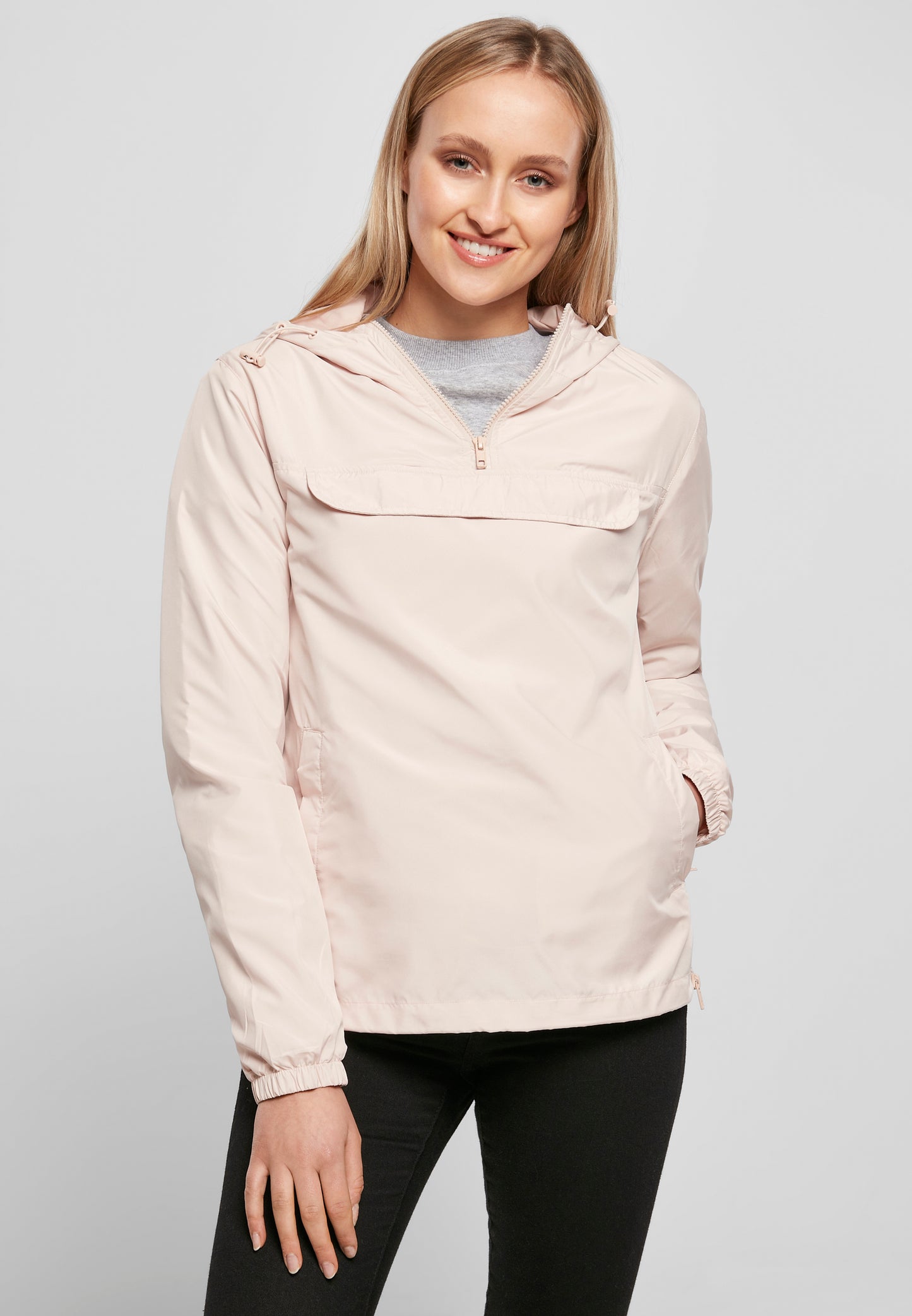 Ladies Basic Pull Over Jacket