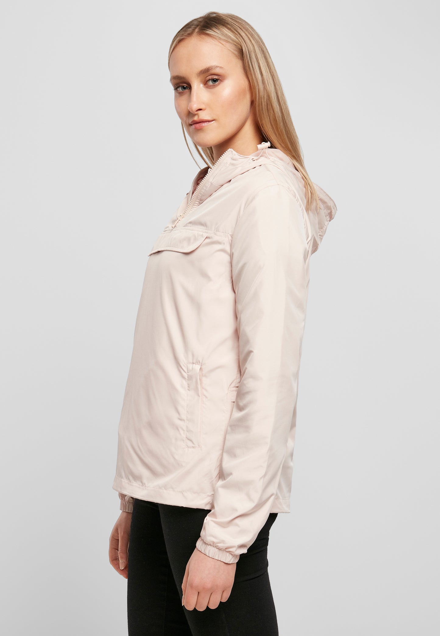 Ladies Basic Pull Over Jacket