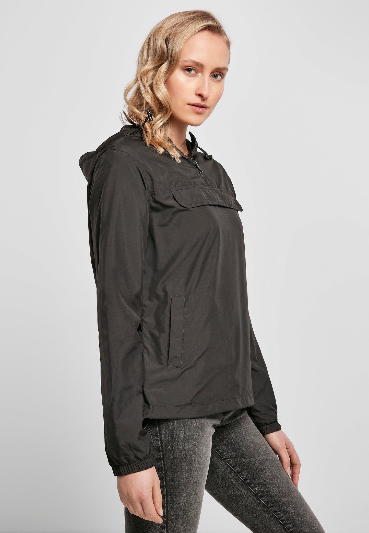 Ladies Basic Pull Over Jacket