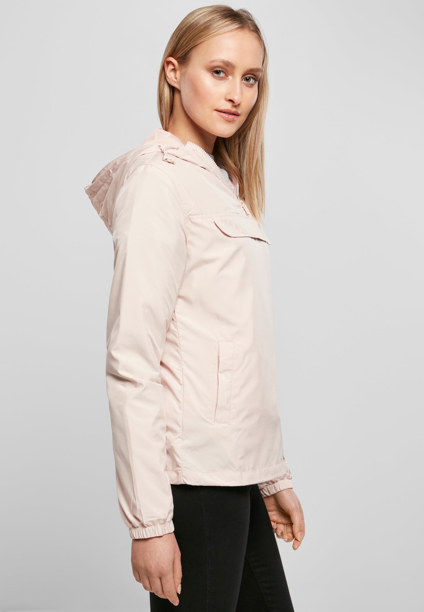 Ladies Basic Pull Over Jacket