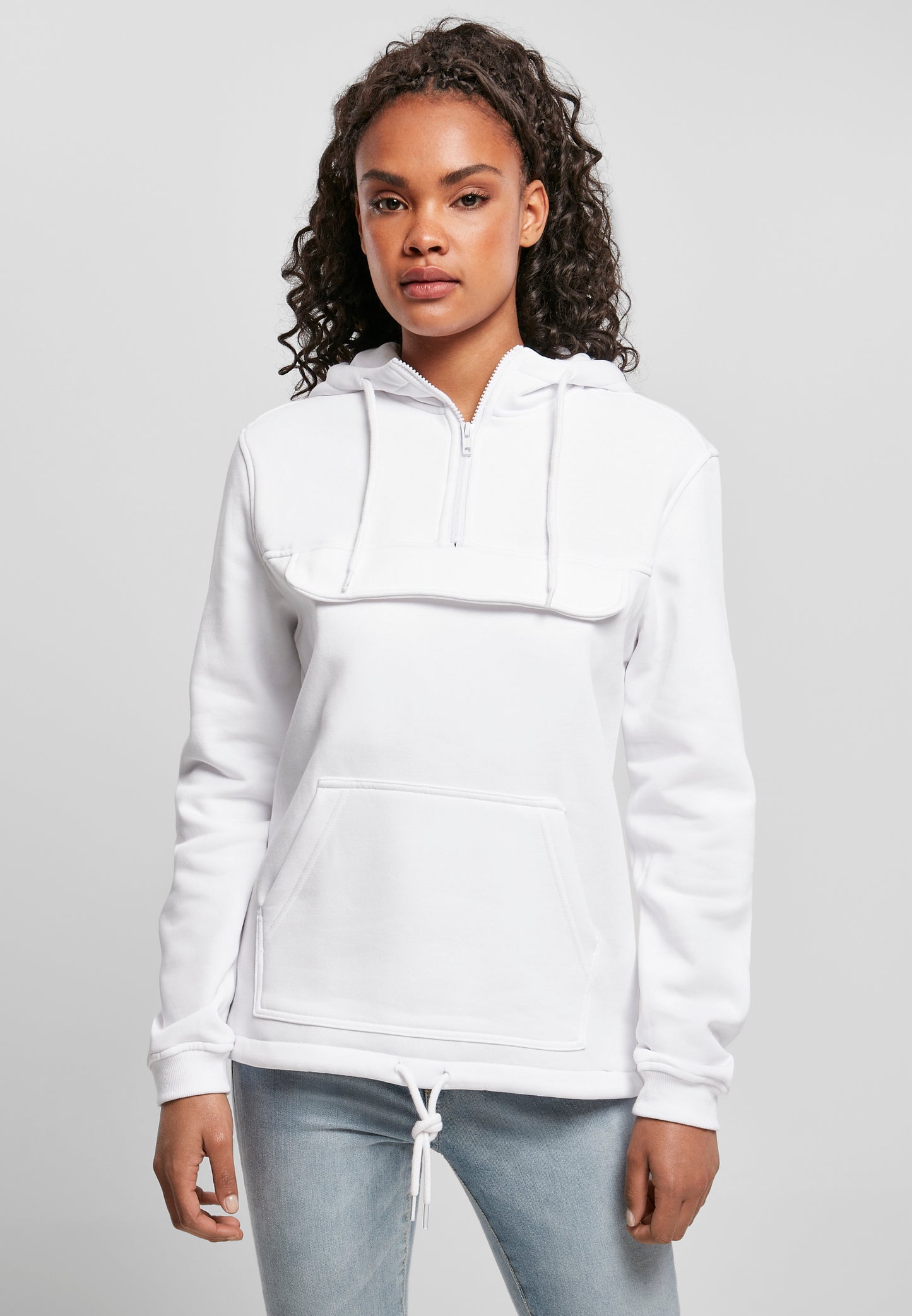 Ladies Sweat Pull Over Hoody
