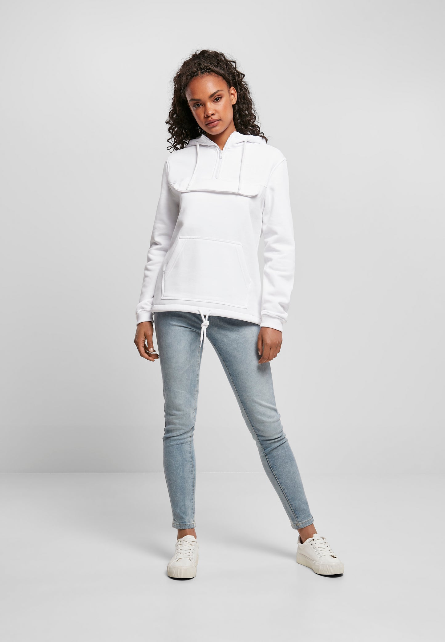 Ladies Sweat Pull Over Hoody