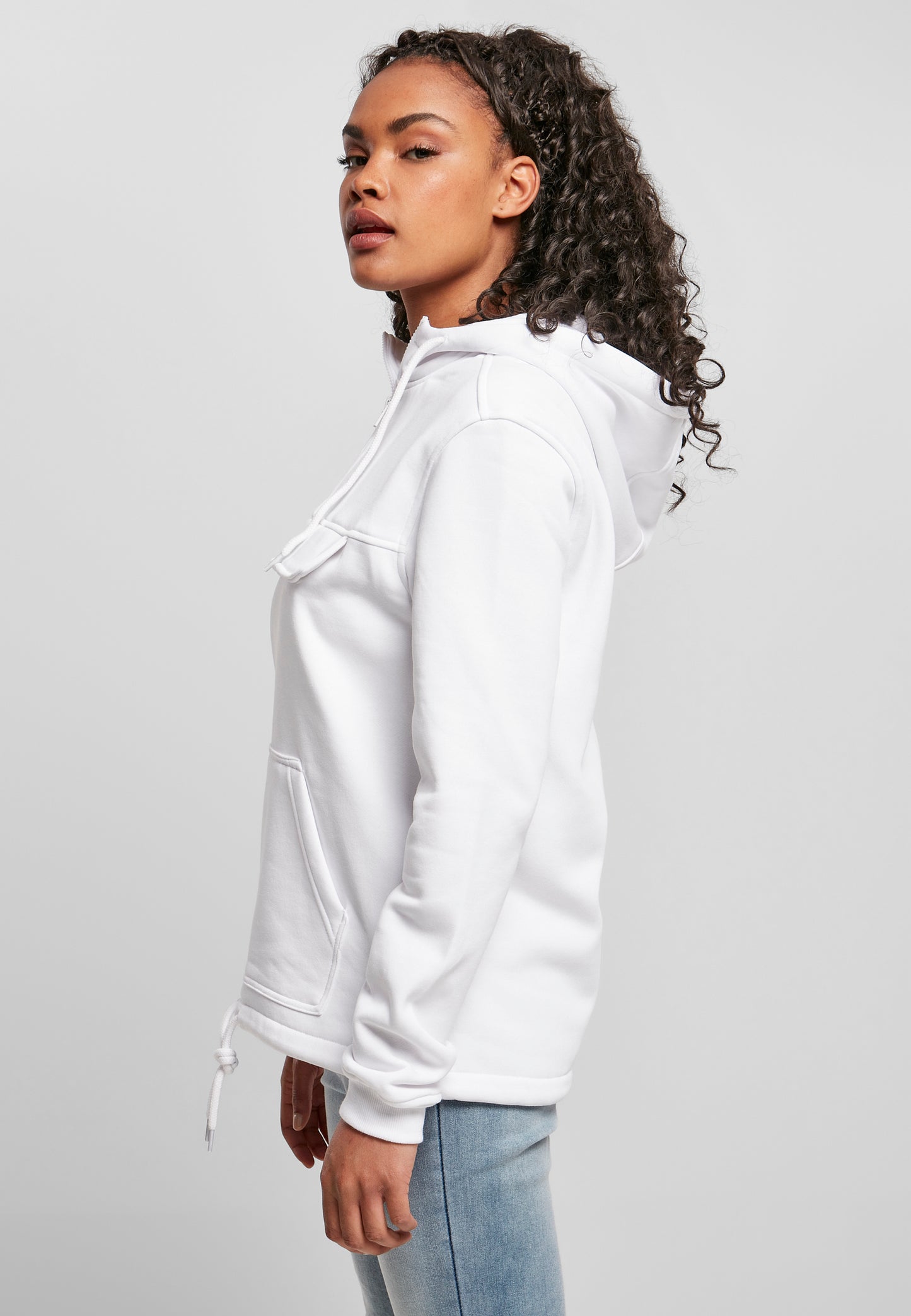 Ladies Sweat Pull Over Hoody
