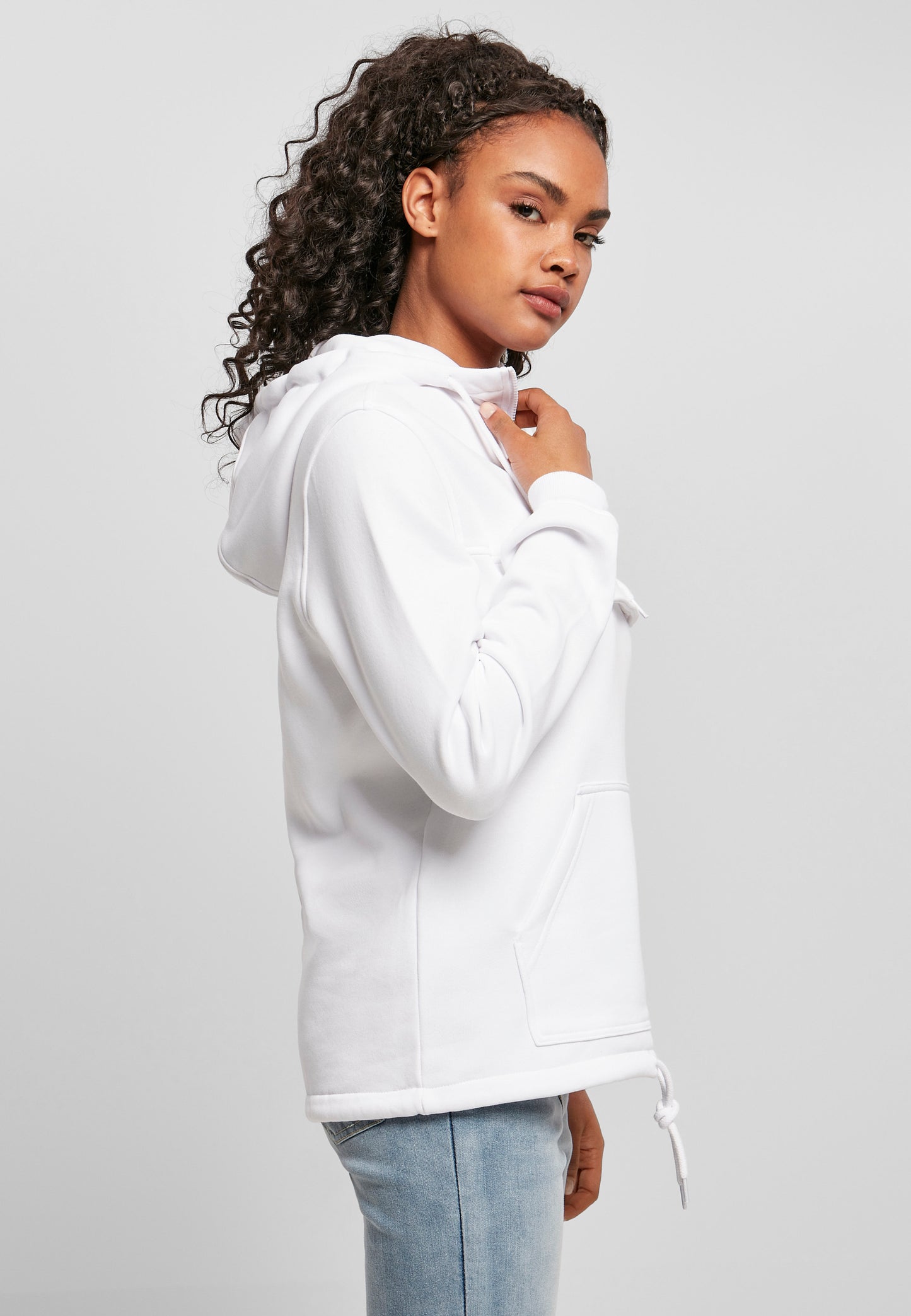 Ladies Sweat Pull Over Hoody