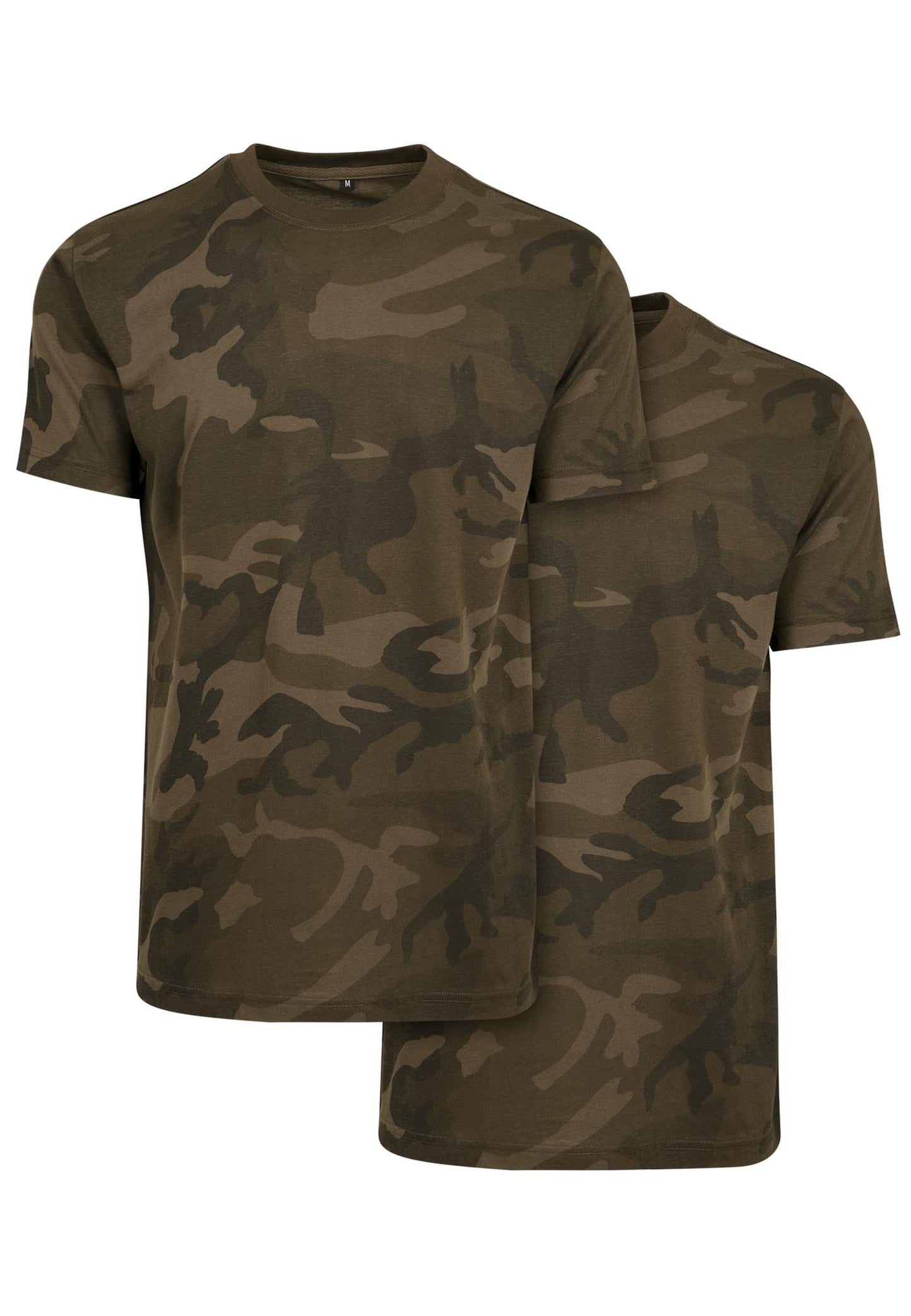 Camo Round Neck Tee 2-Pack