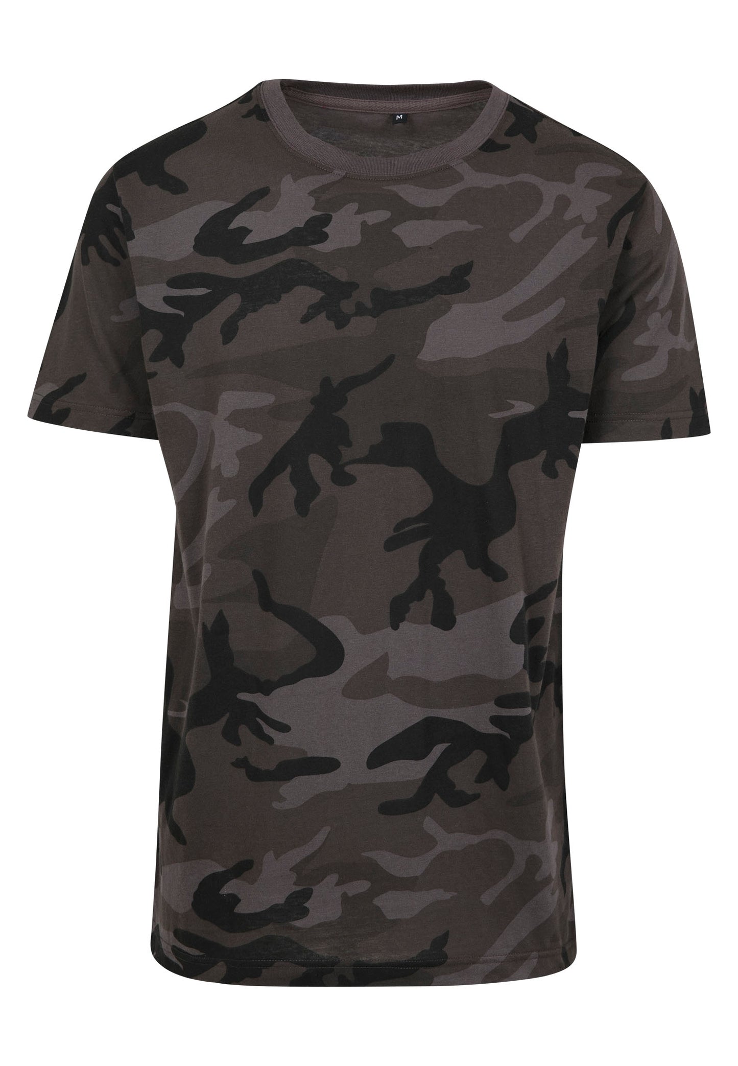 Camo Round Neck Tee
