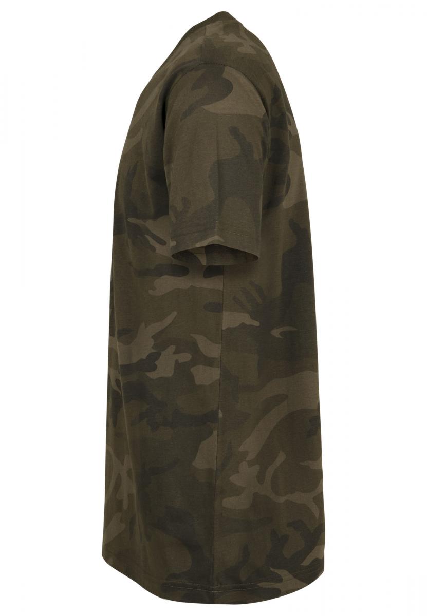 Camo Round Neck Tee
