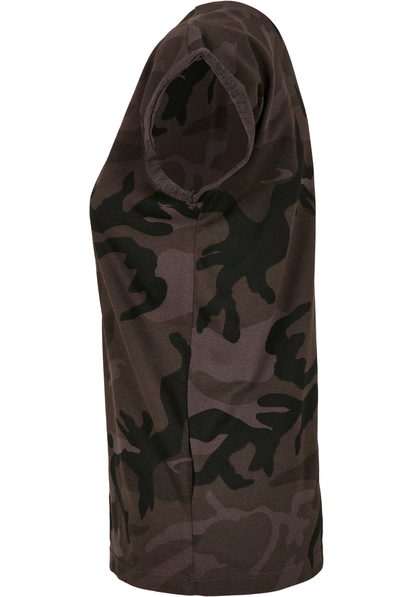 Ladies Extended Shoulder Camo Tee