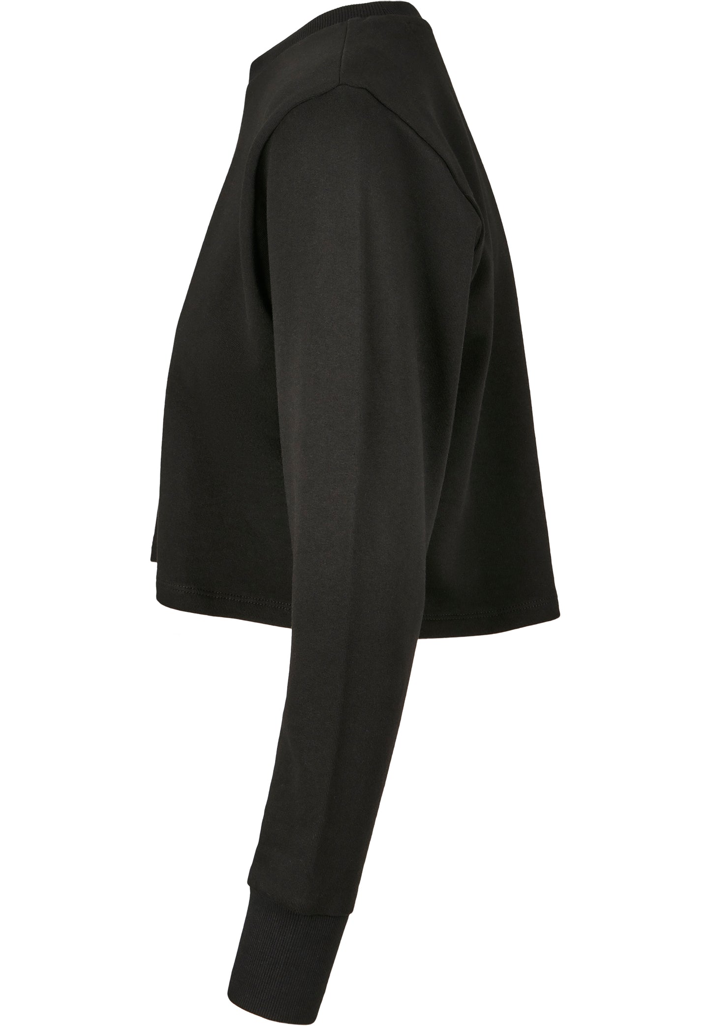 Ladies Terry Cropped Crew
