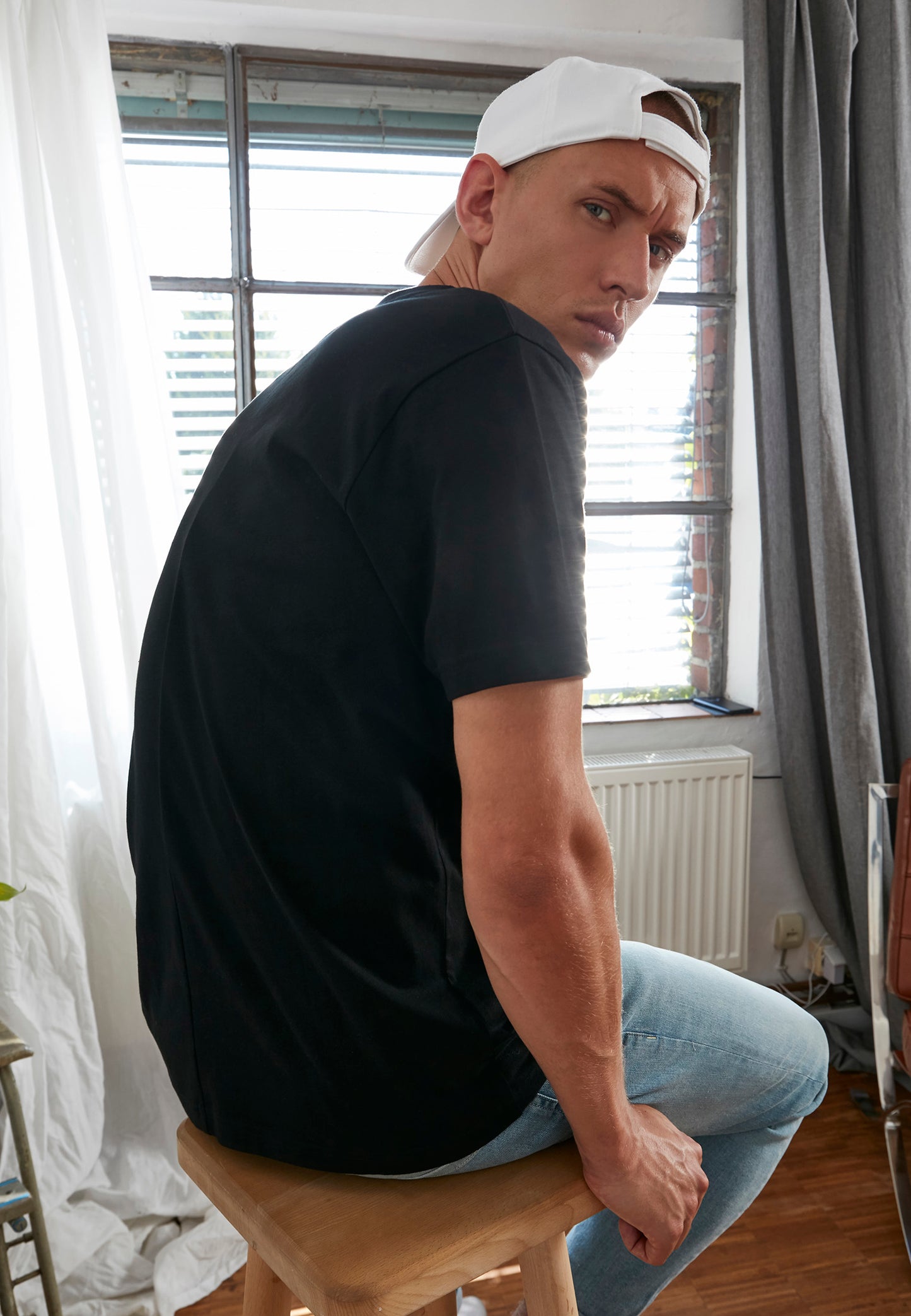 Back Seam Tee