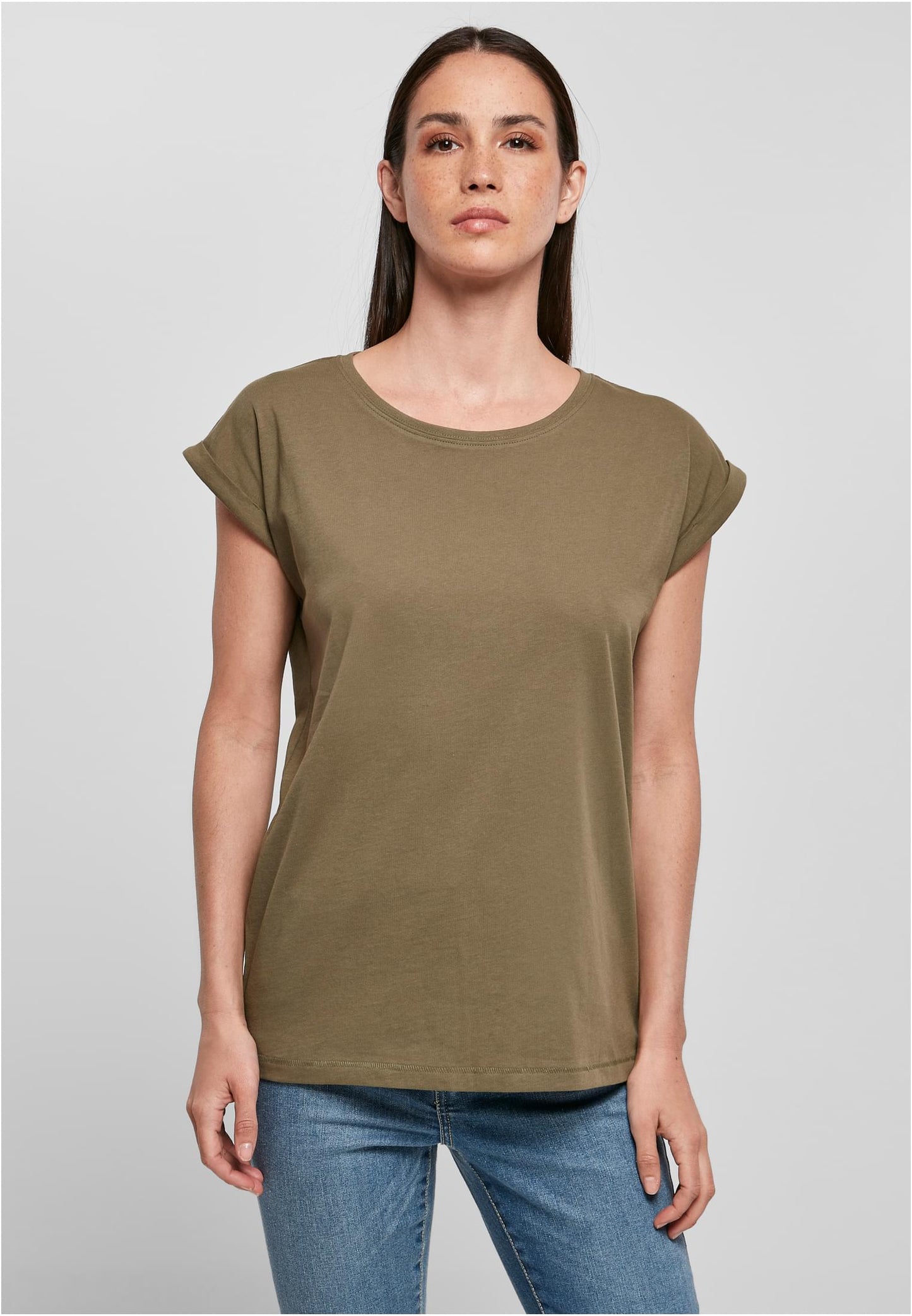 Ladies Organic Extended Shoulder Tee