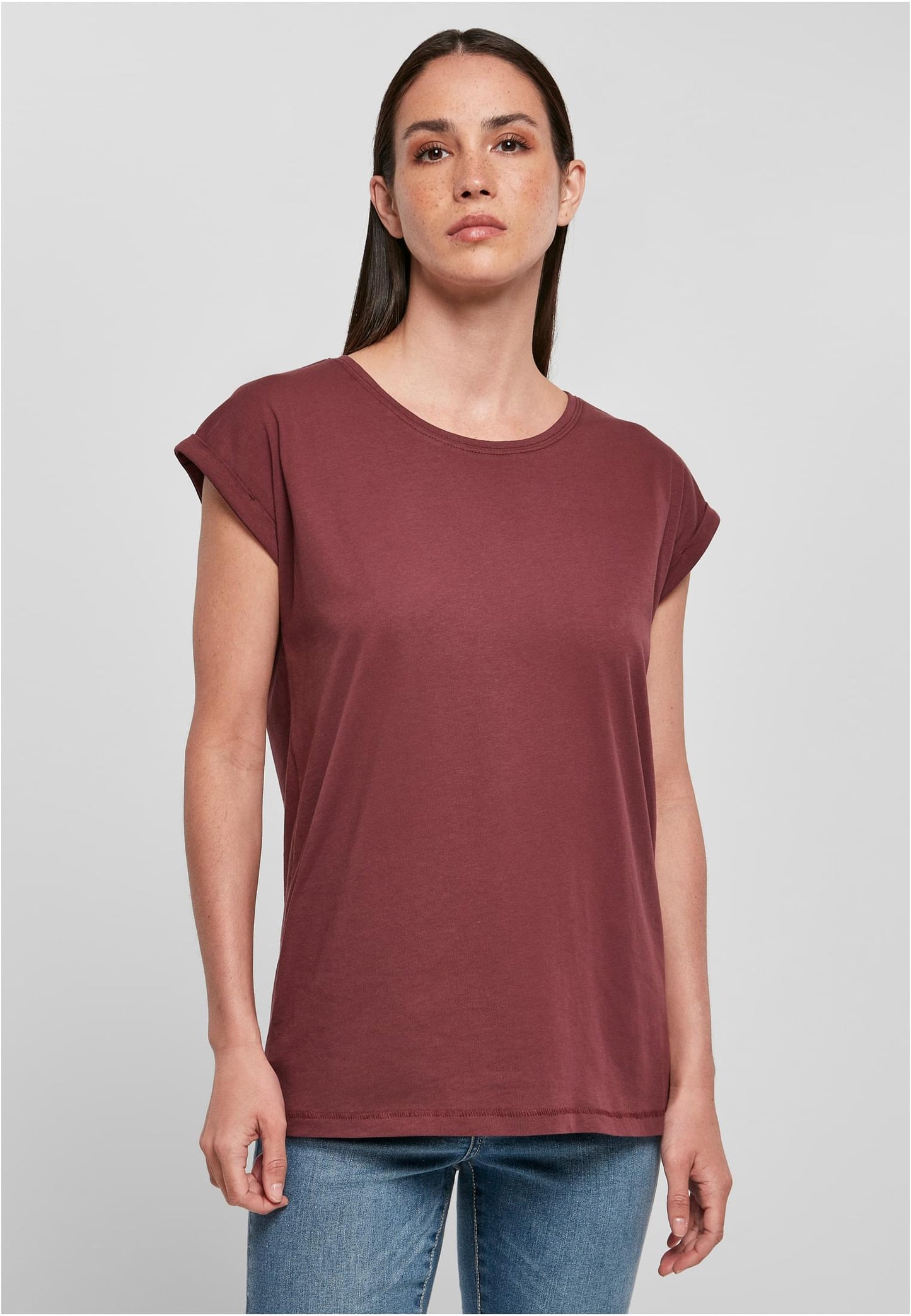 Ladies Organic Extended Shoulder Tee