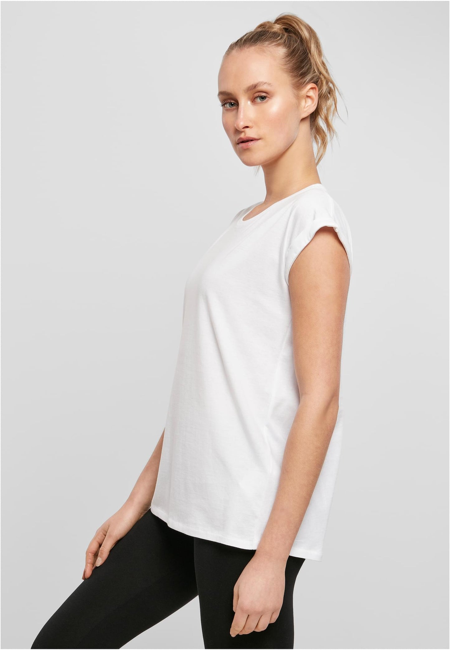 Ladies Organic Extended Shoulder Tee