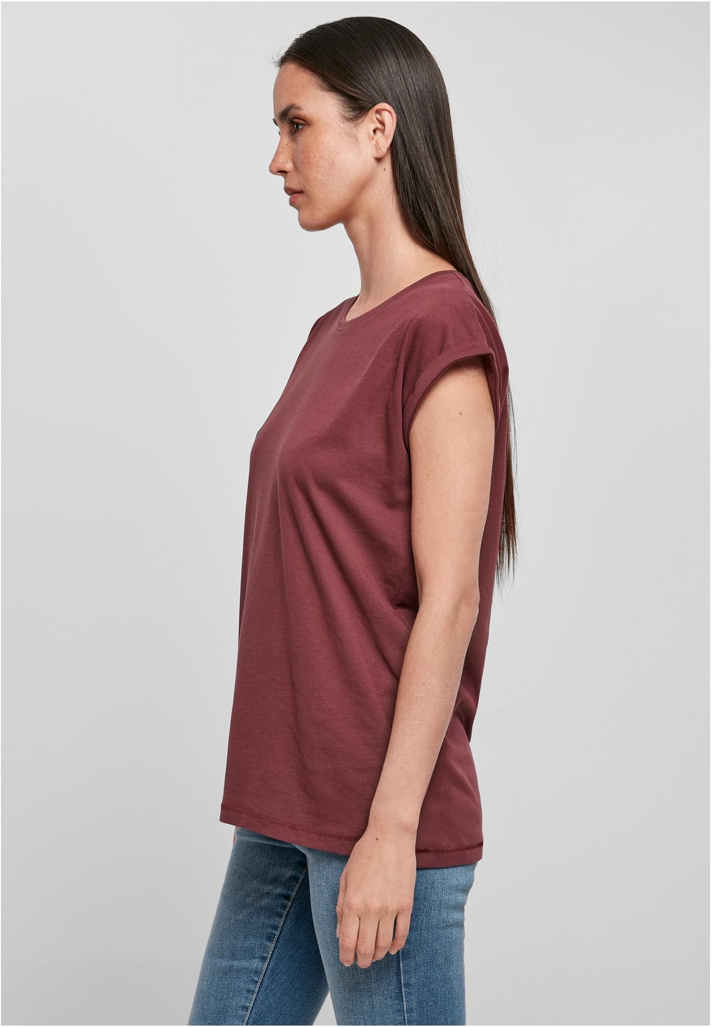 Ladies Organic Extended Shoulder Tee