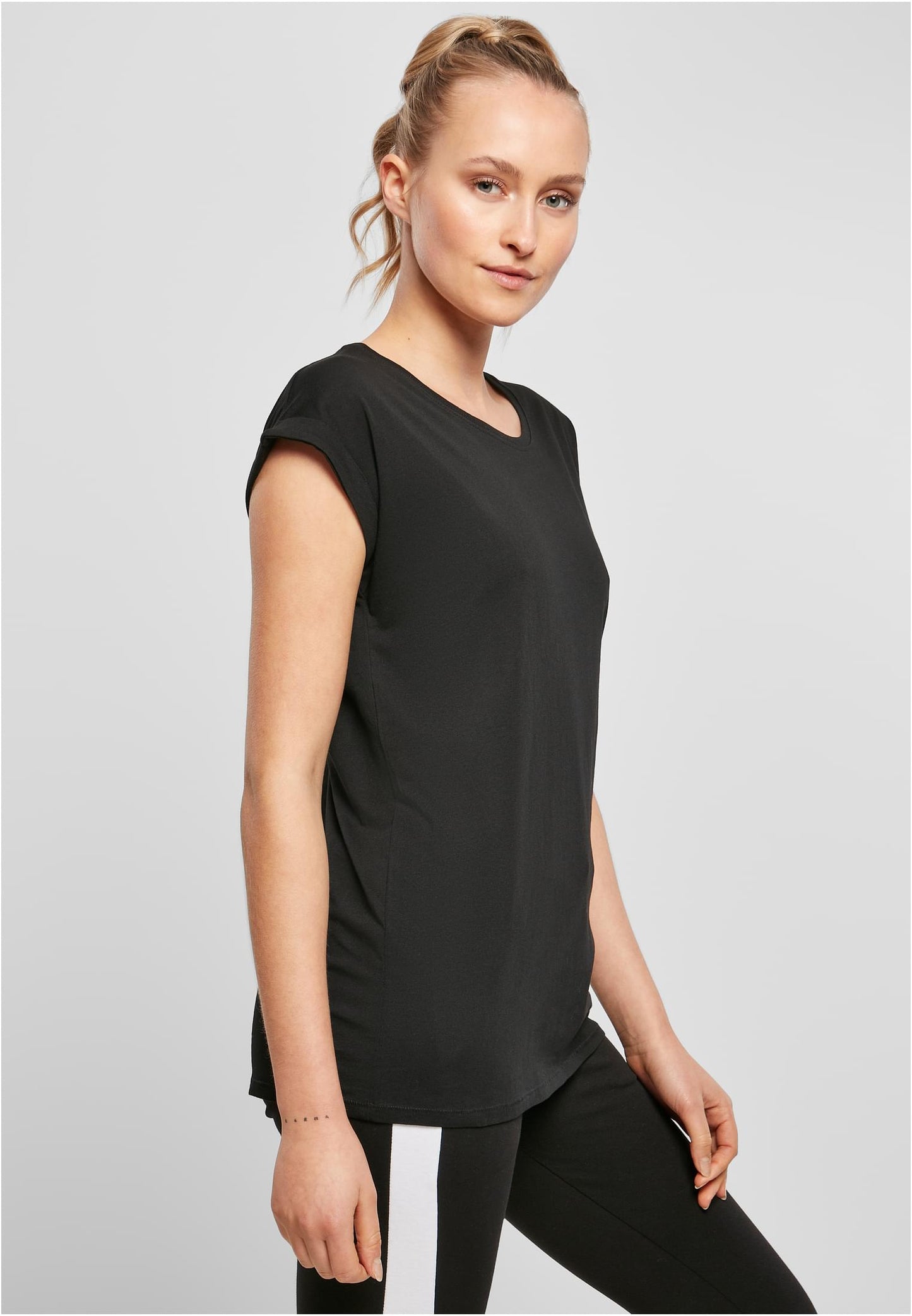 Ladies Organic Extended Shoulder Tee